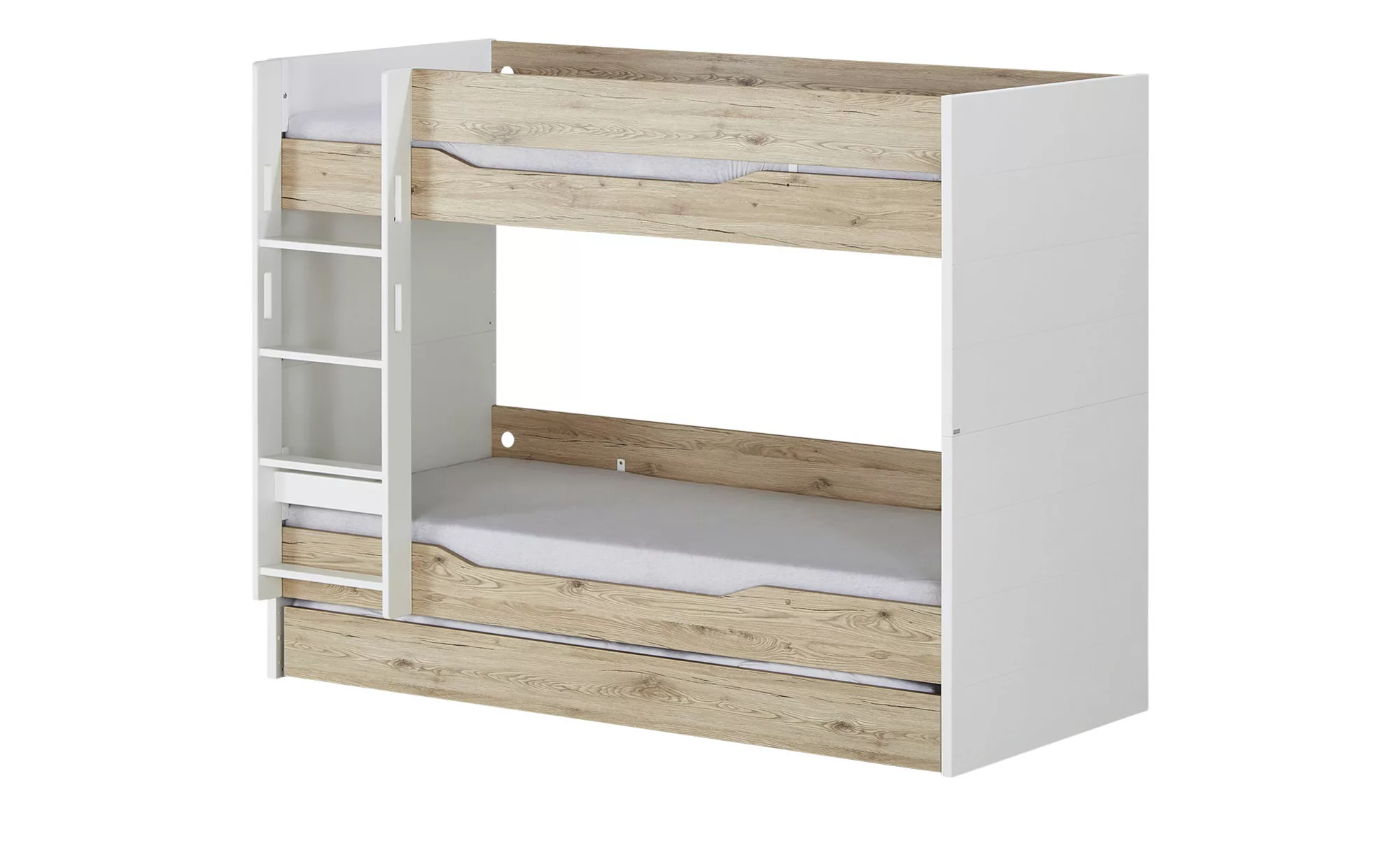PAIDI Etagenbett mit Leiter  Fionn - weiß - 206 cm - 160,8 cm - 105,3 cm - günstig online kaufen