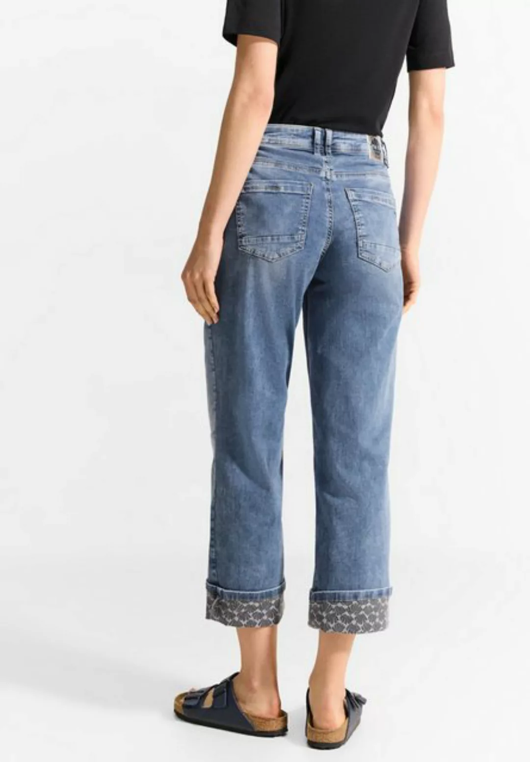 Cecil Loose-fit-Jeans High Waist günstig online kaufen