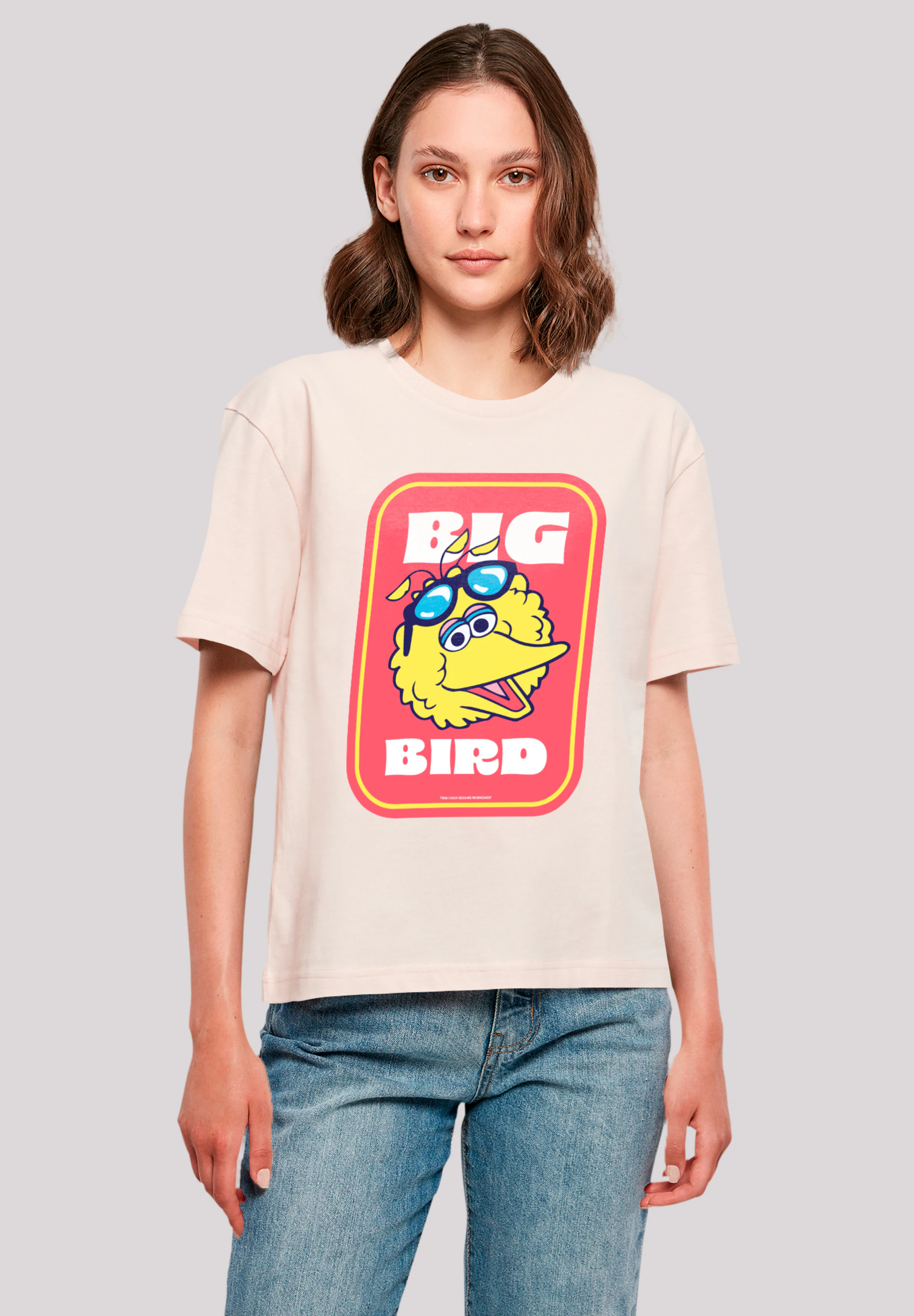 F4NT4STIC T-Shirt "Sesamstraße Bilbo Big Bird Sticker", Premium Qualität, W günstig online kaufen