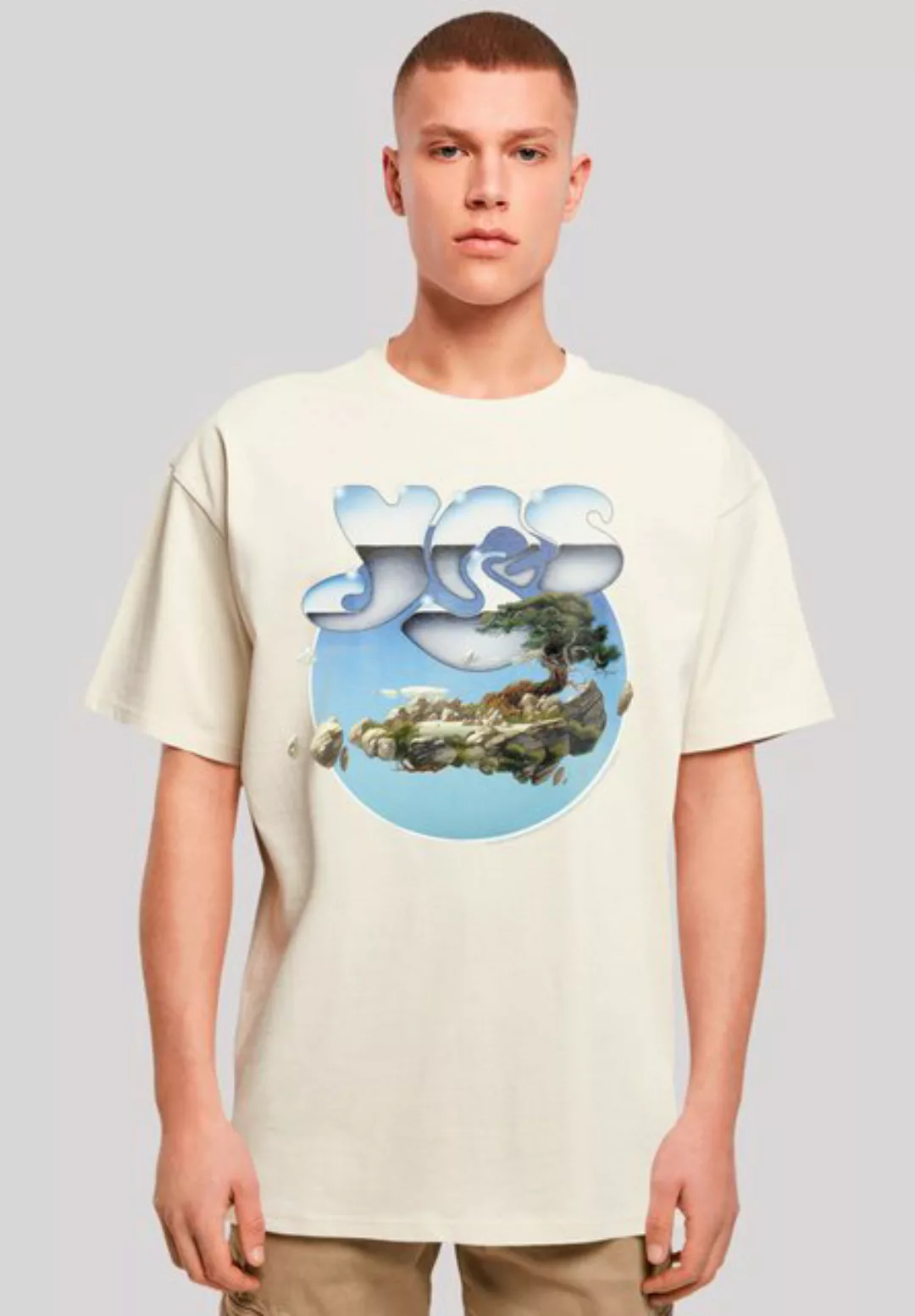 F4NT4STIC T-Shirt "YES Chrome Island", Premium Qualität günstig online kaufen