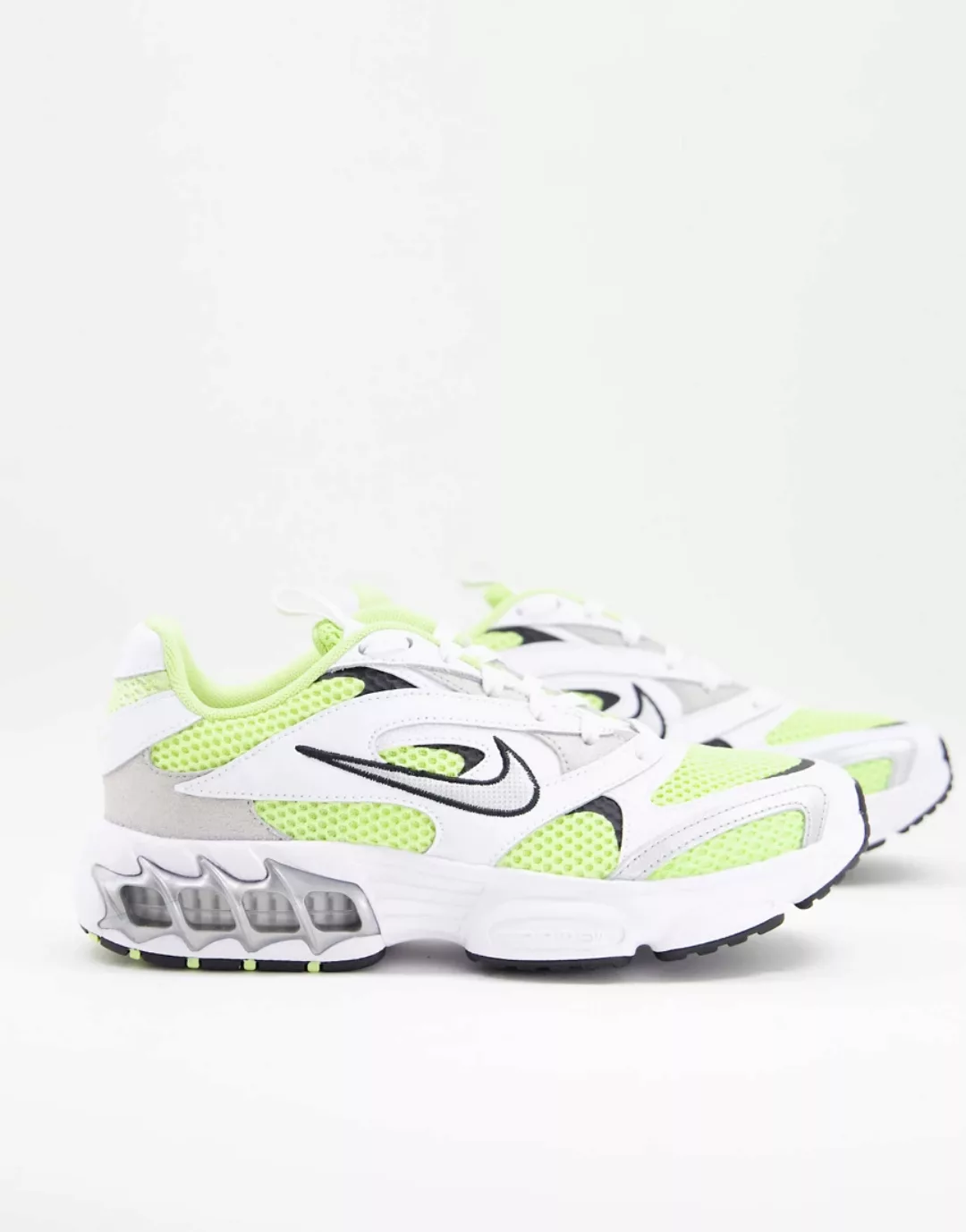 Nike – Zoom Air Fire – Sneaker in Weiß, Grau und Gelb günstig online kaufen