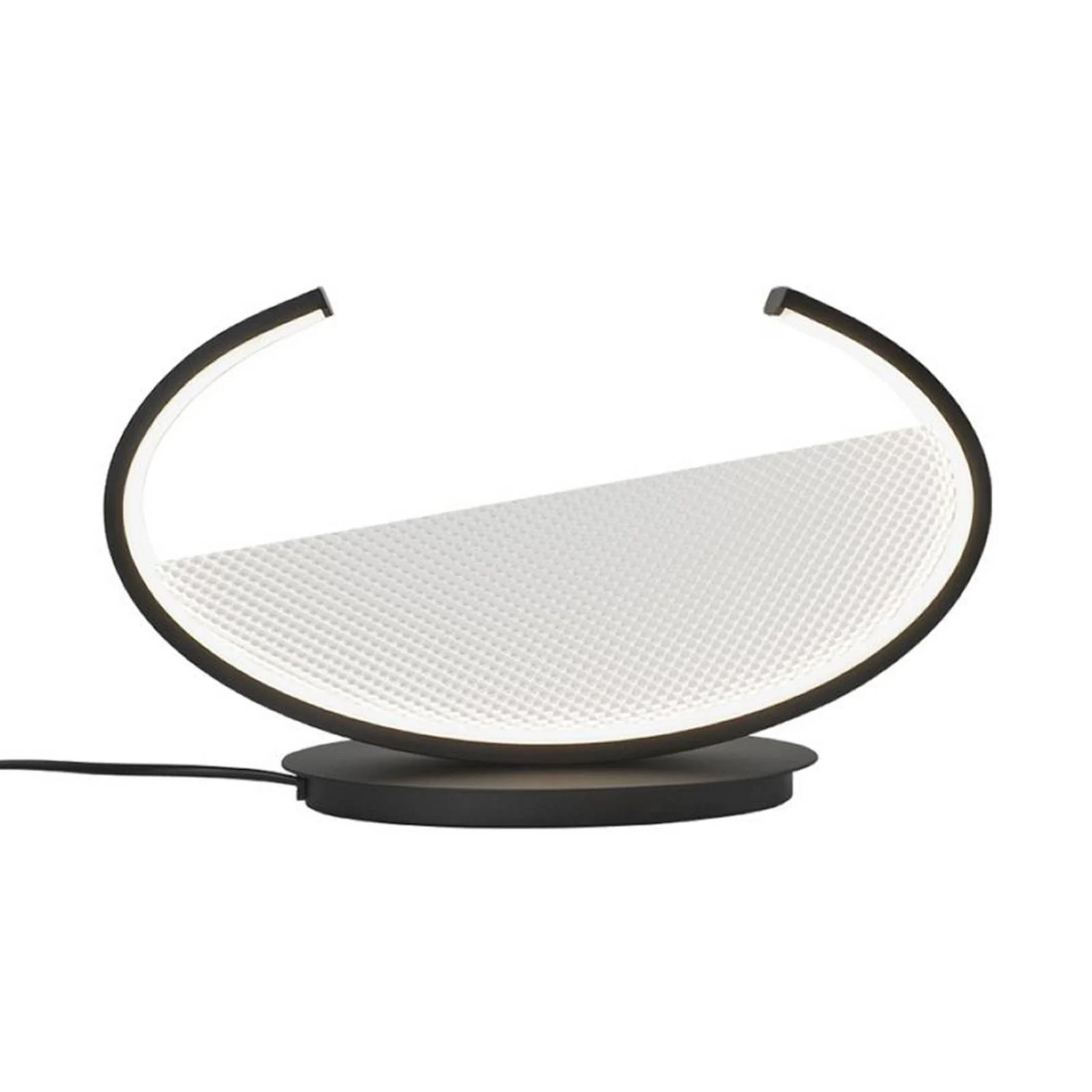LED-Tischlampe Adele, Höhe 22 cm, schwarz, Metall günstig online kaufen