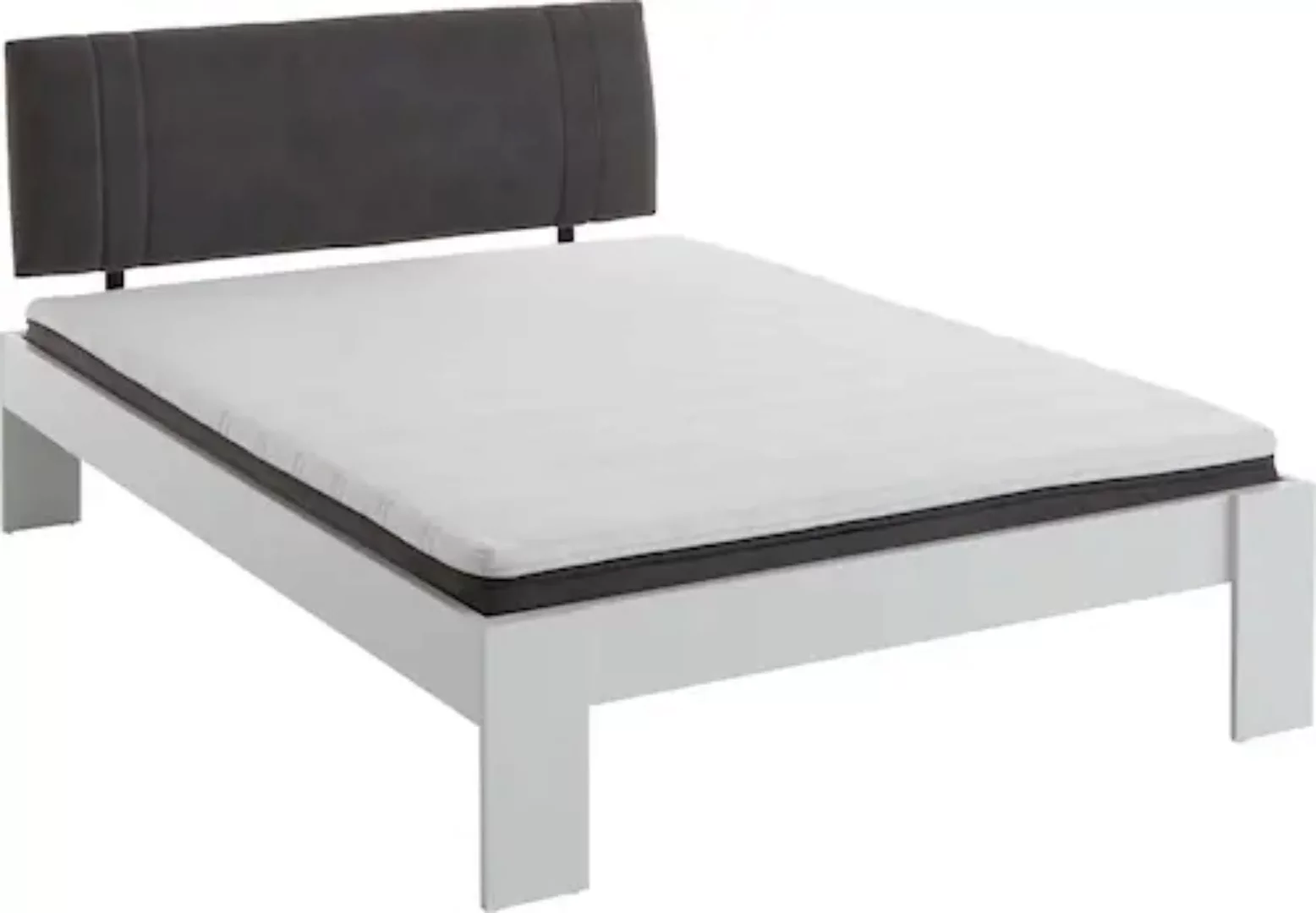 Relita Futonbett "Lian", LF 140 x 200 cm, mit Polsterkopfteil, frei im Raum günstig online kaufen