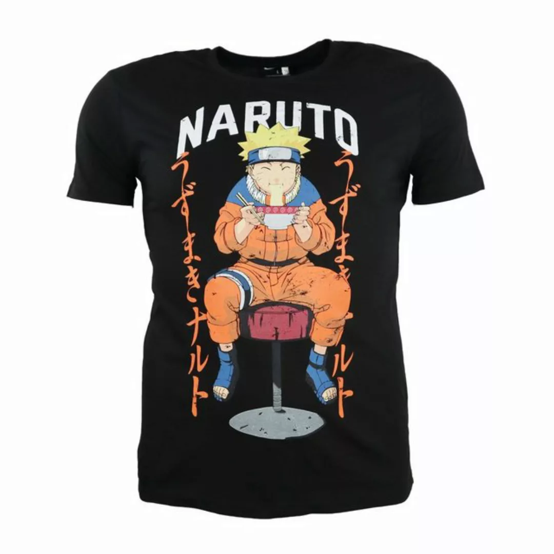 Naruto Print-Shirt Anime Naruto Shippuden Herren kurzarm Shirt T-Shirt 100% günstig online kaufen