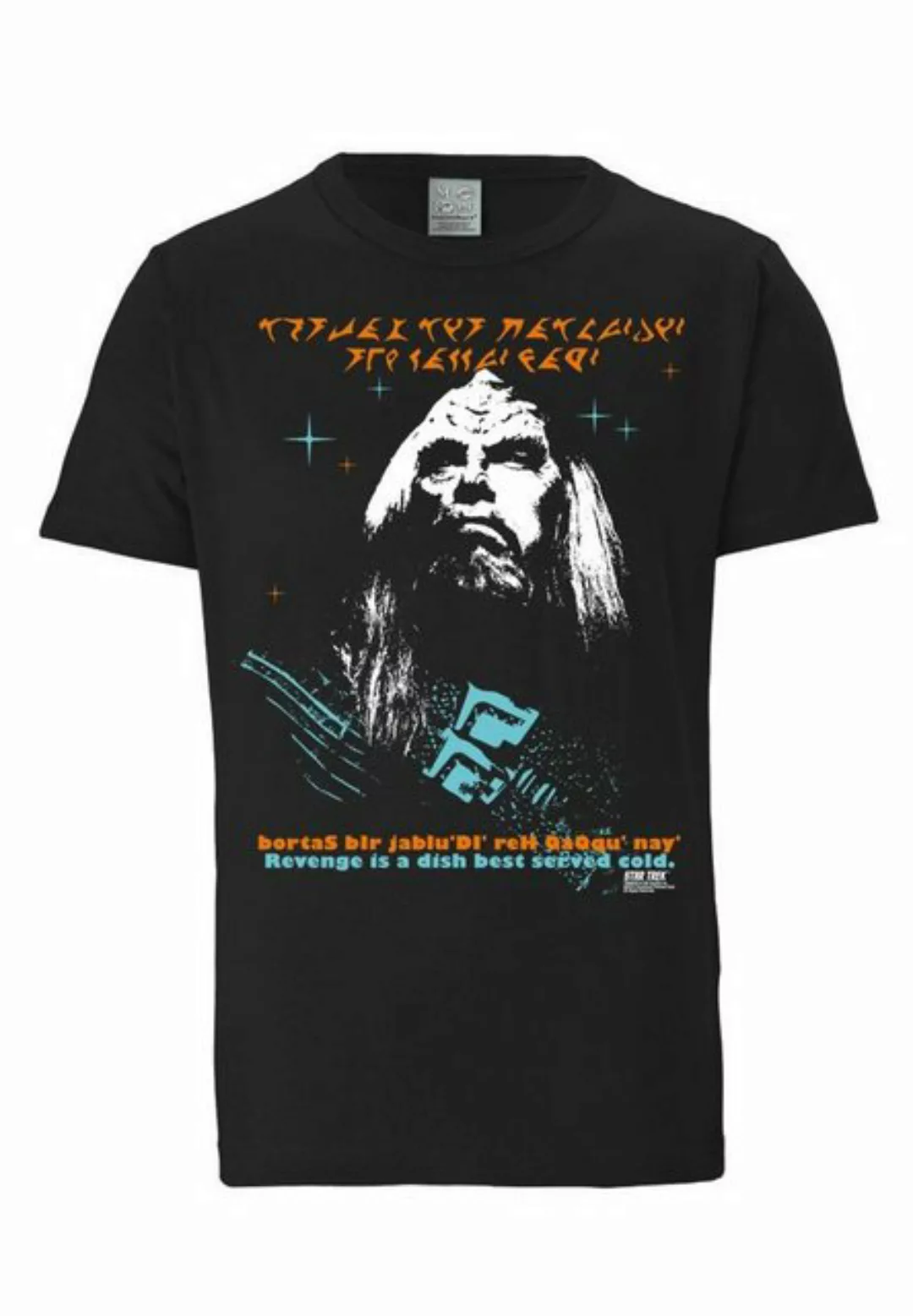 LOGOSHIRT T-Shirt "Star Trek - Klingon Revenge", mit coolem Frontprint günstig online kaufen