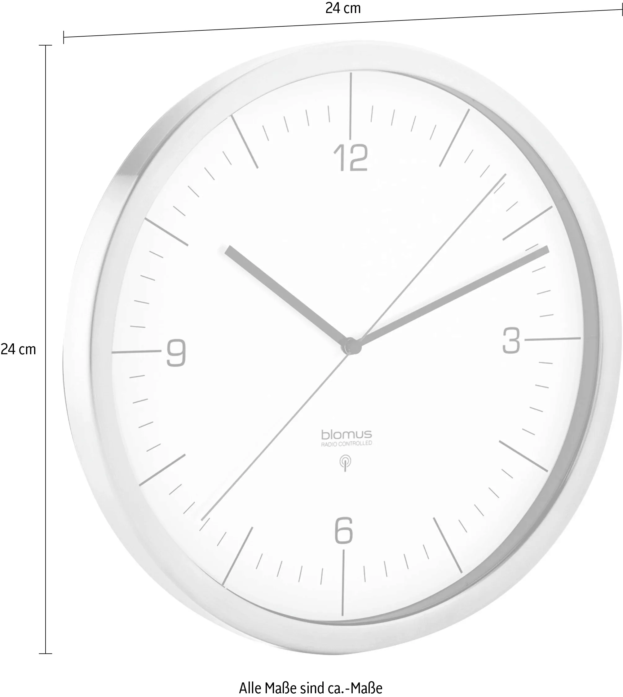 BLOMUS Wanduhr "CRONO" günstig online kaufen