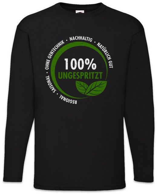 Urban Backwoods Langarmshirt 100% Ungespritzt Langarm T-Shirt Ernte Vegan Ö günstig online kaufen