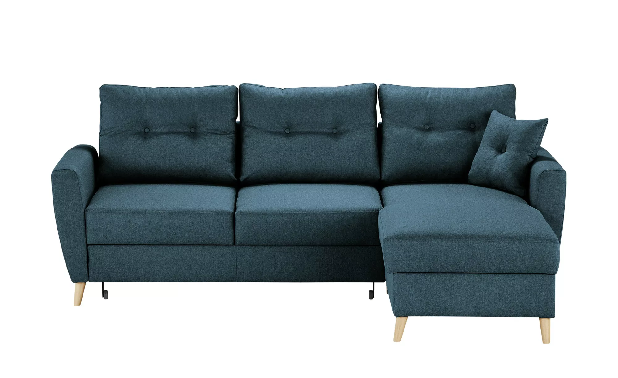 Ecksofa  Carla ¦ blau ¦ Maße (cm): B: 230 H: 93 T: 159.0 Polstermöbel > Sof günstig online kaufen