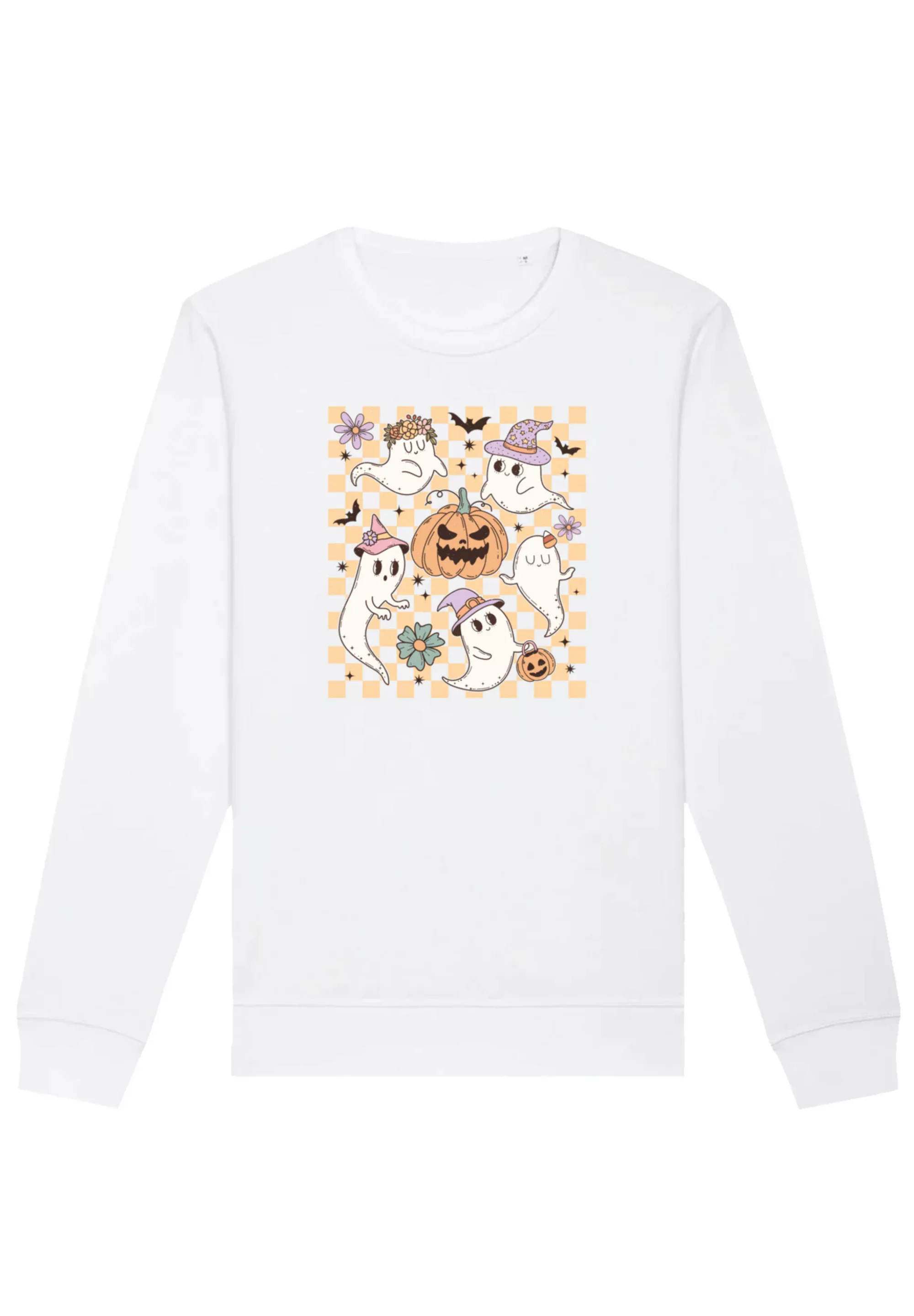 F4NT4STIC Sweatshirt "Retro Halloween Ghost", Premium Qualität günstig online kaufen