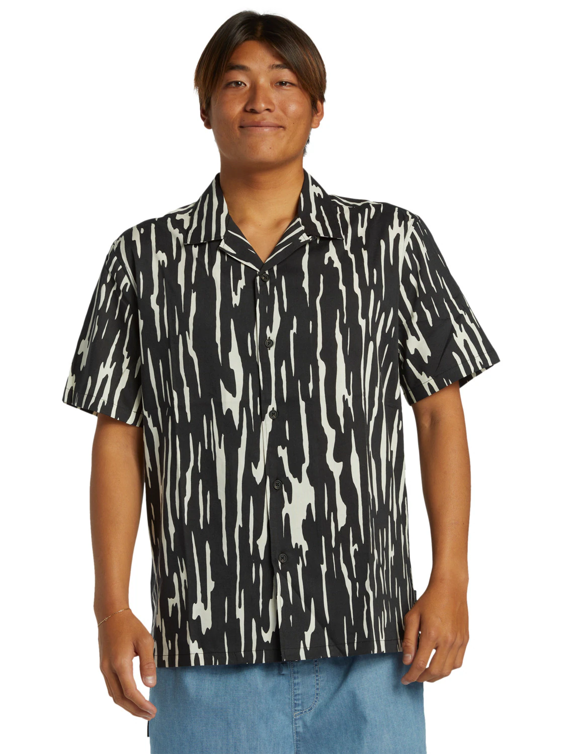 Quiksilver Kurzarmhemd "Ripples DNA Island" günstig online kaufen