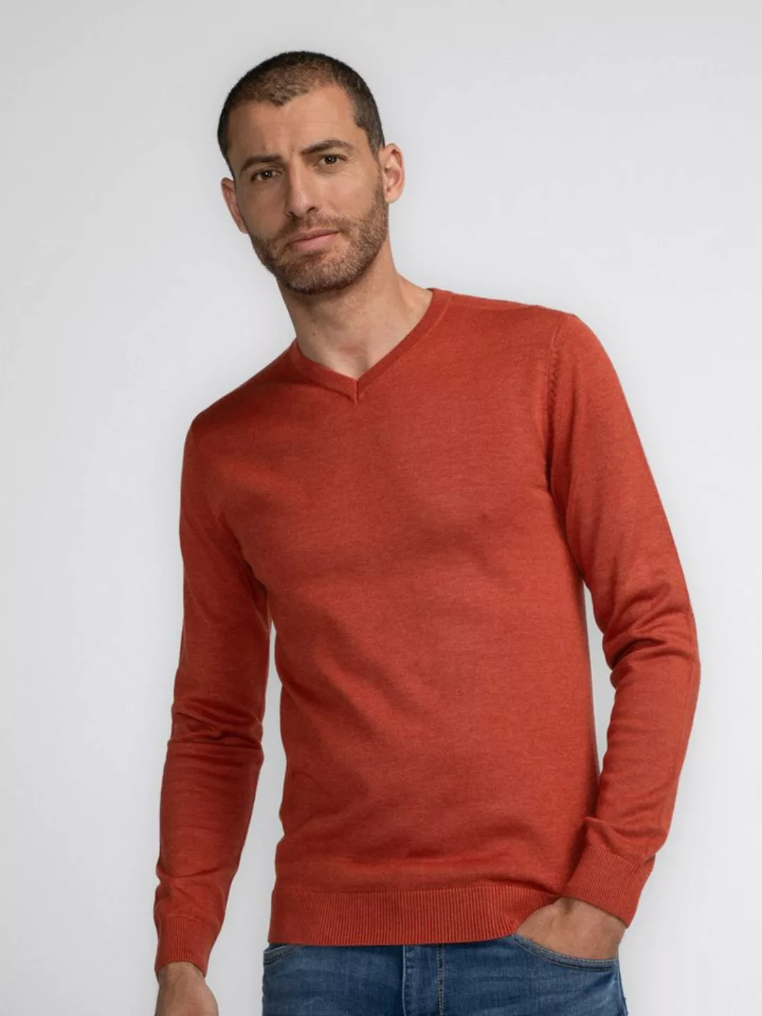 Petrol Industries V-Ausschnitt-Pullover Men Knitwear V-Neck Basic günstig online kaufen