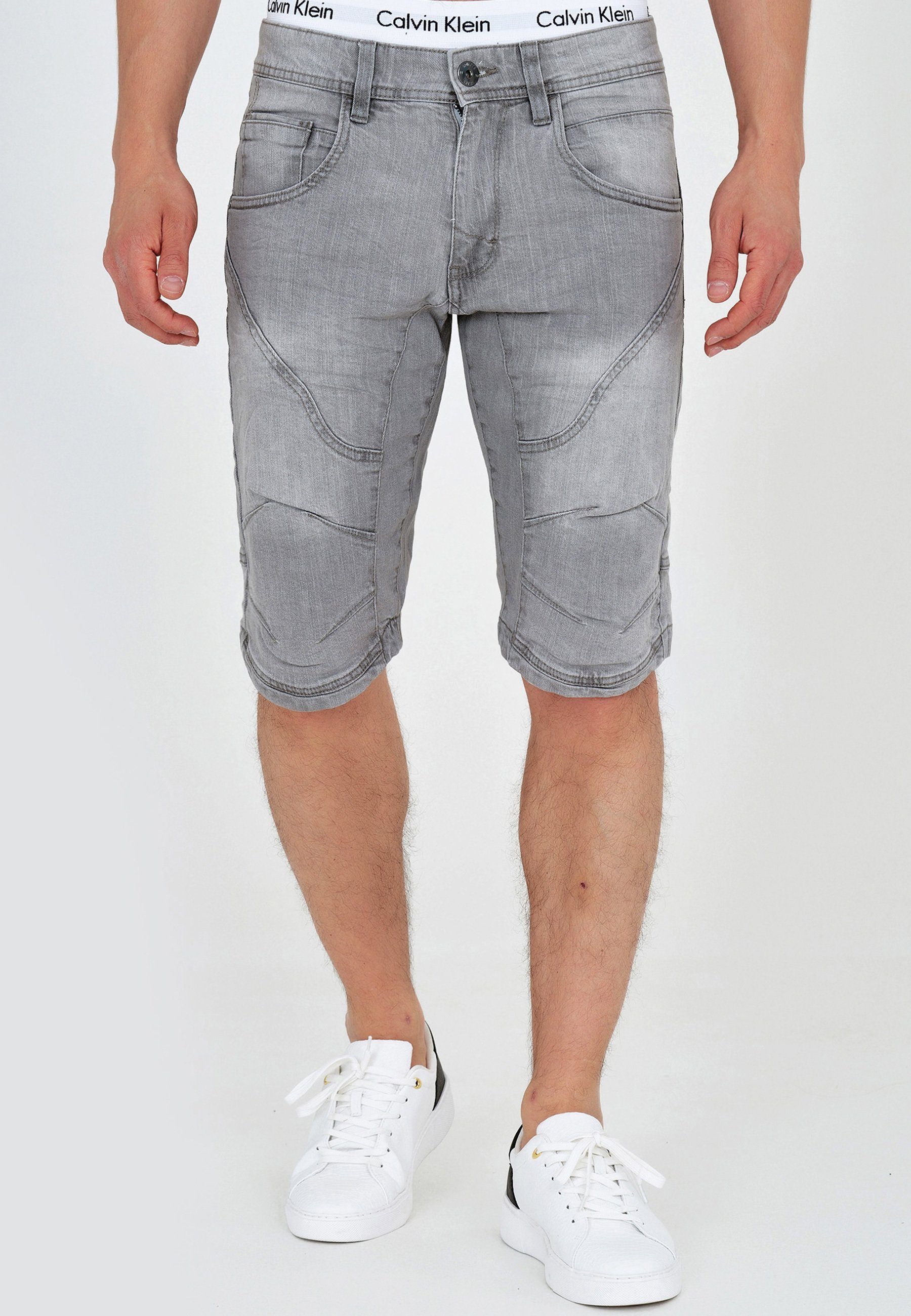Indicode 3/4-Jeans Leon Denimshorts mit 5 günstig online kaufen