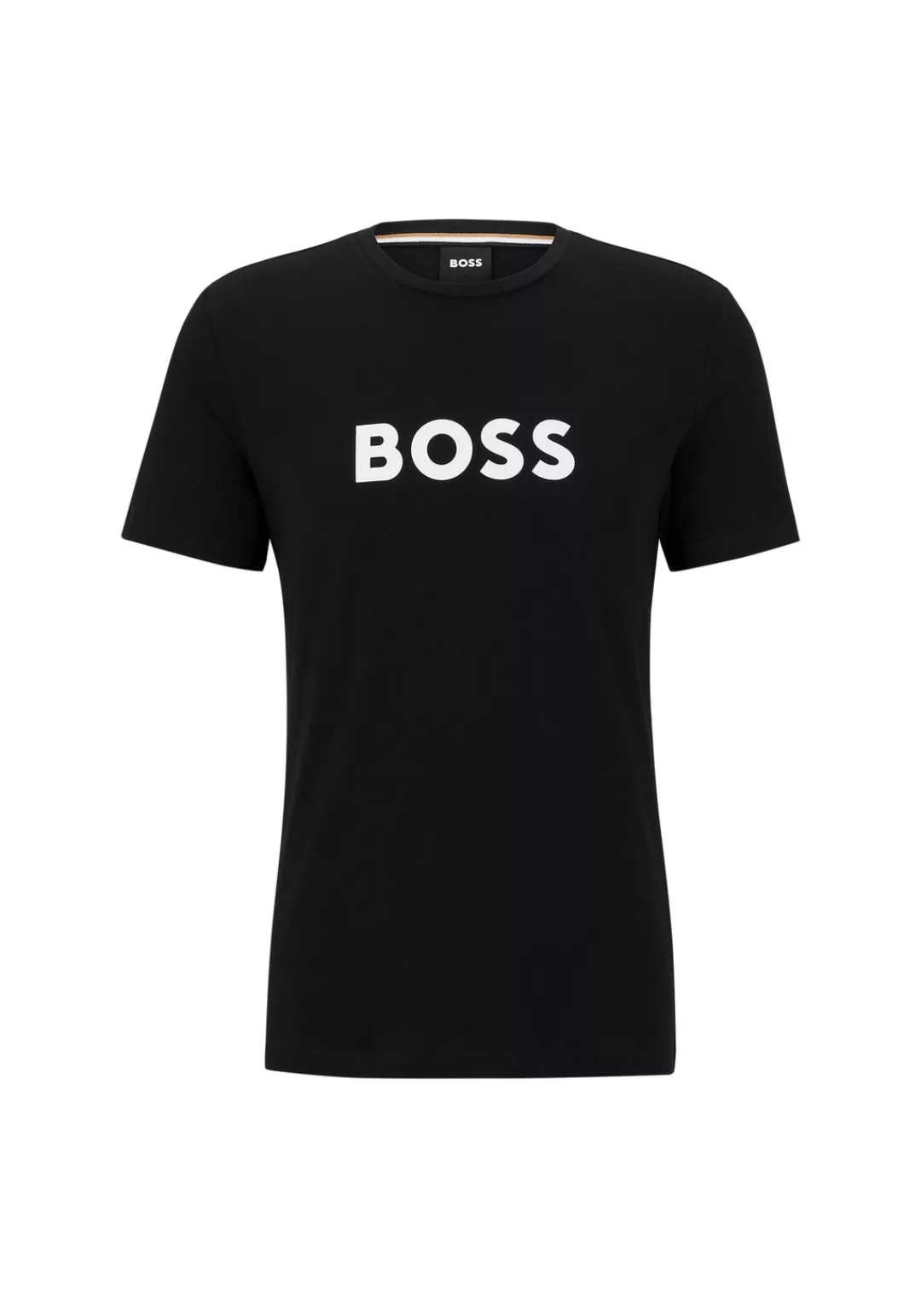 BOSS T-Shirt T-Shirt RN mit großem Markenprint auf der Brust günstig online kaufen