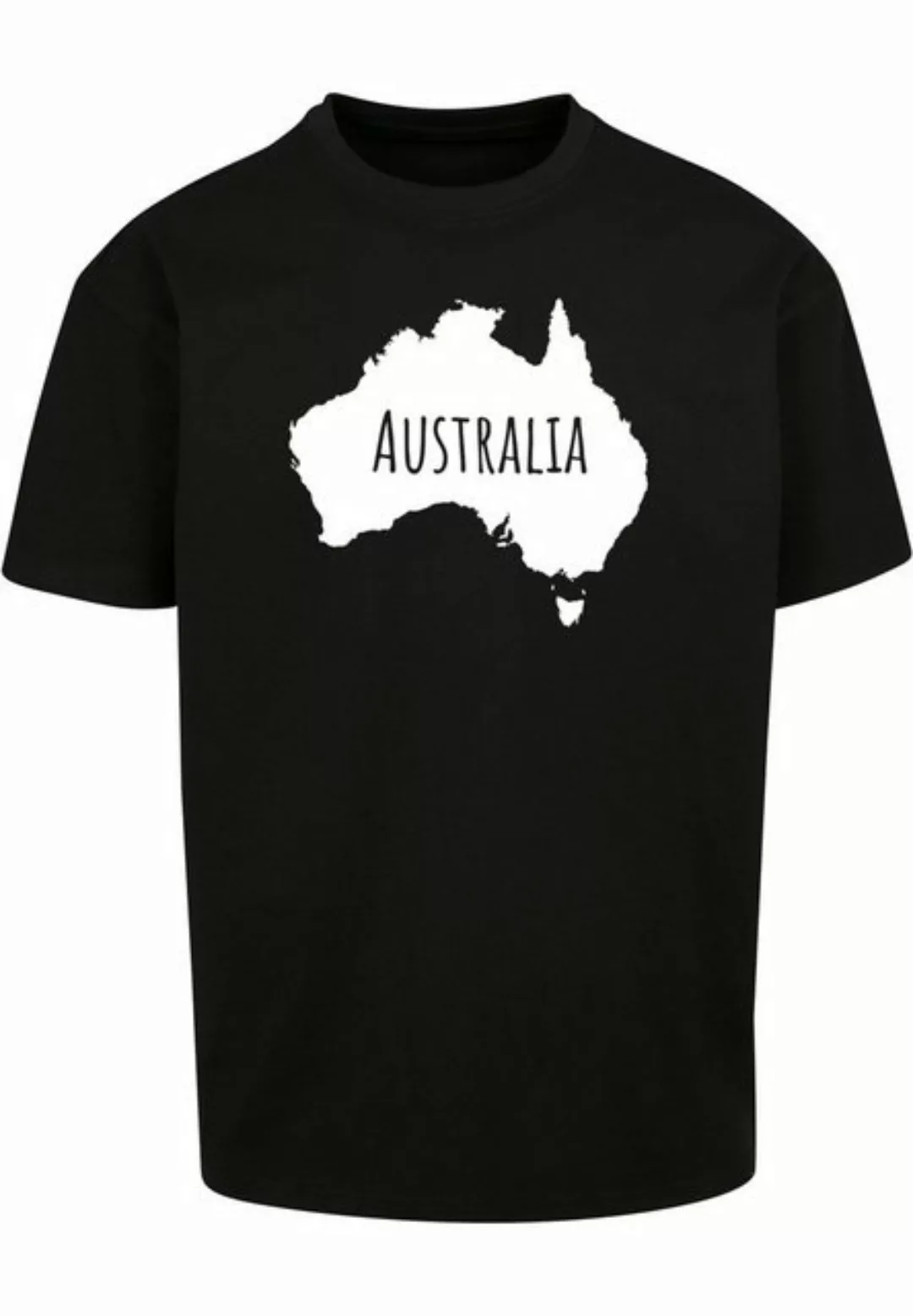 Merchcode T-Shirt Merchcode Herren Australia X Heavy Oversize Tee-BY102 (1- günstig online kaufen