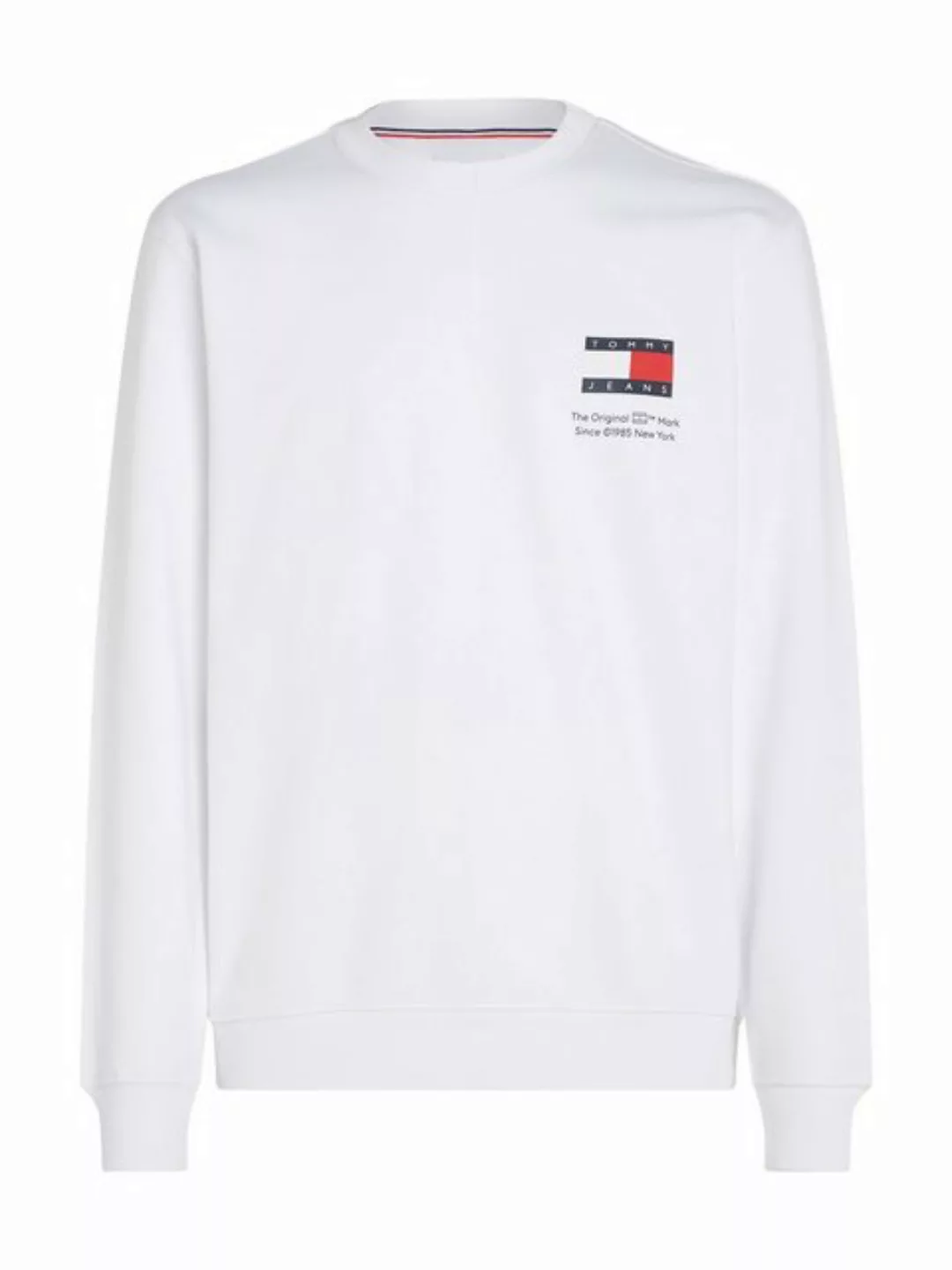 Tommy Jeans Sweatshirt TJM REG ESSENTIAL FLAG CNECK EXT Rundhals-Sweatshirt günstig online kaufen