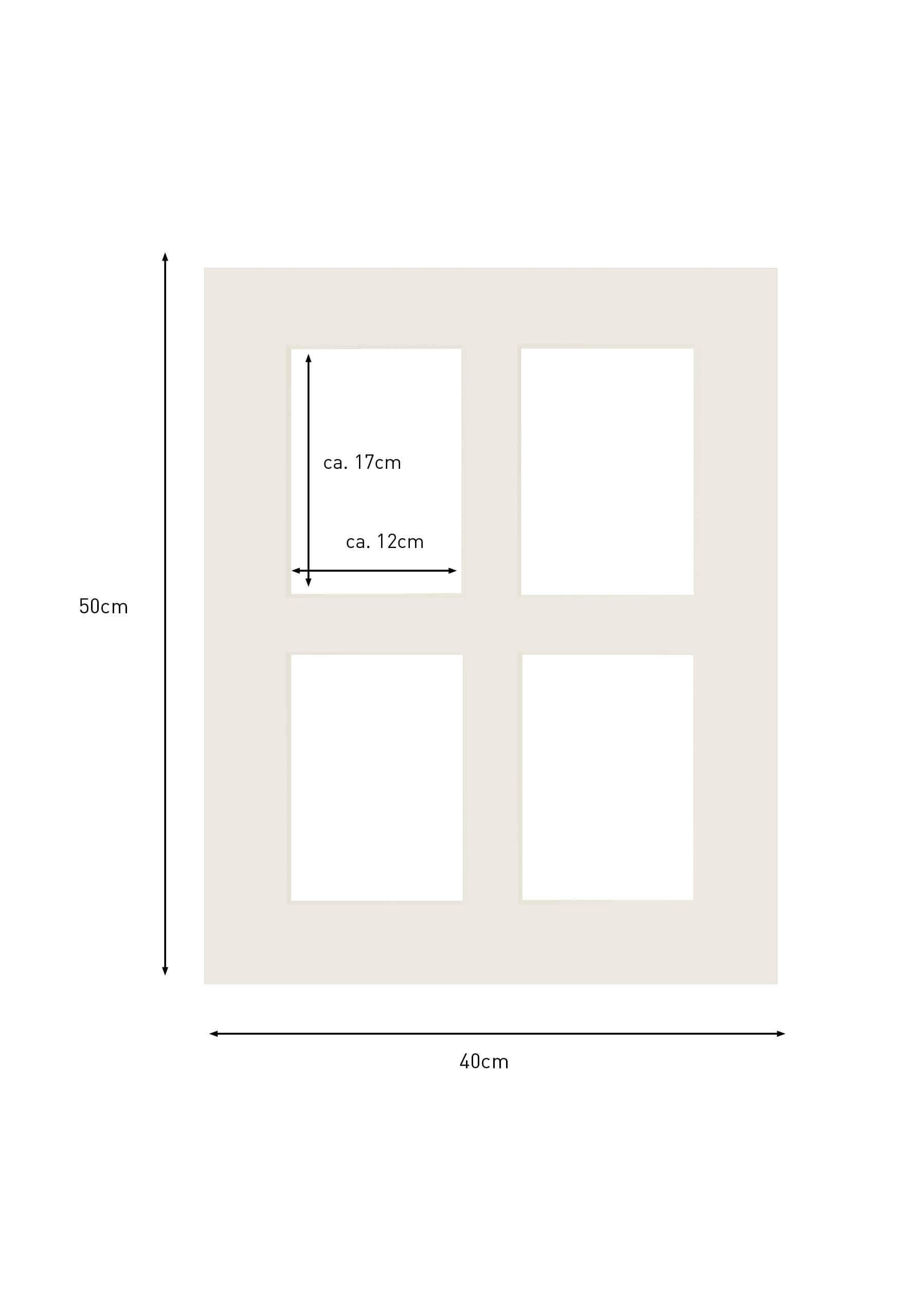 nielsen Bilderrahmen Passepartout Premium 2,5 mm, günstig online kaufen