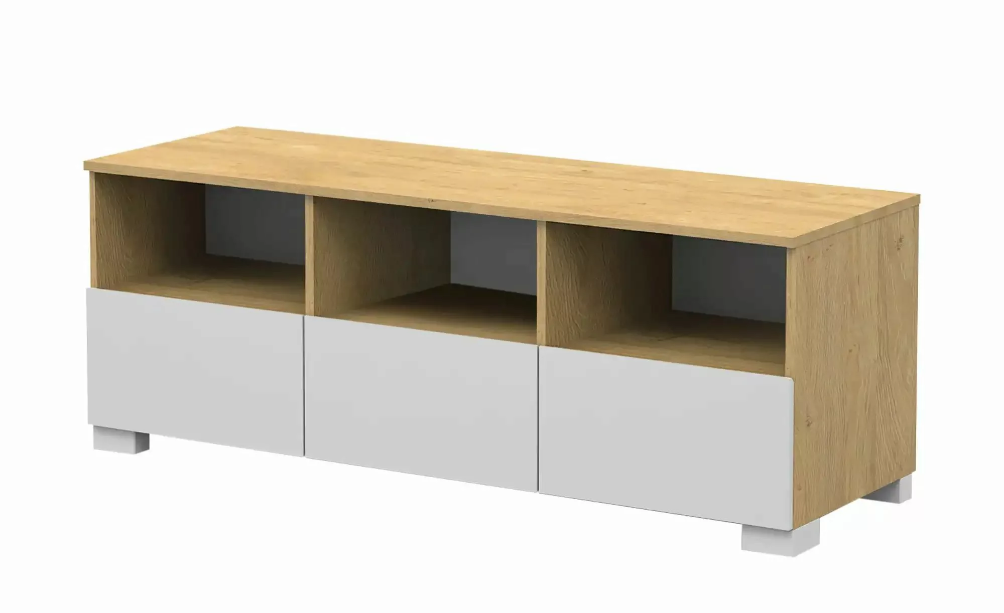 TV-Unterteil  Uni Oak ¦ holzfarben ¦ Maße (cm): B: 148,9 H: 55,8 Regale > S günstig online kaufen