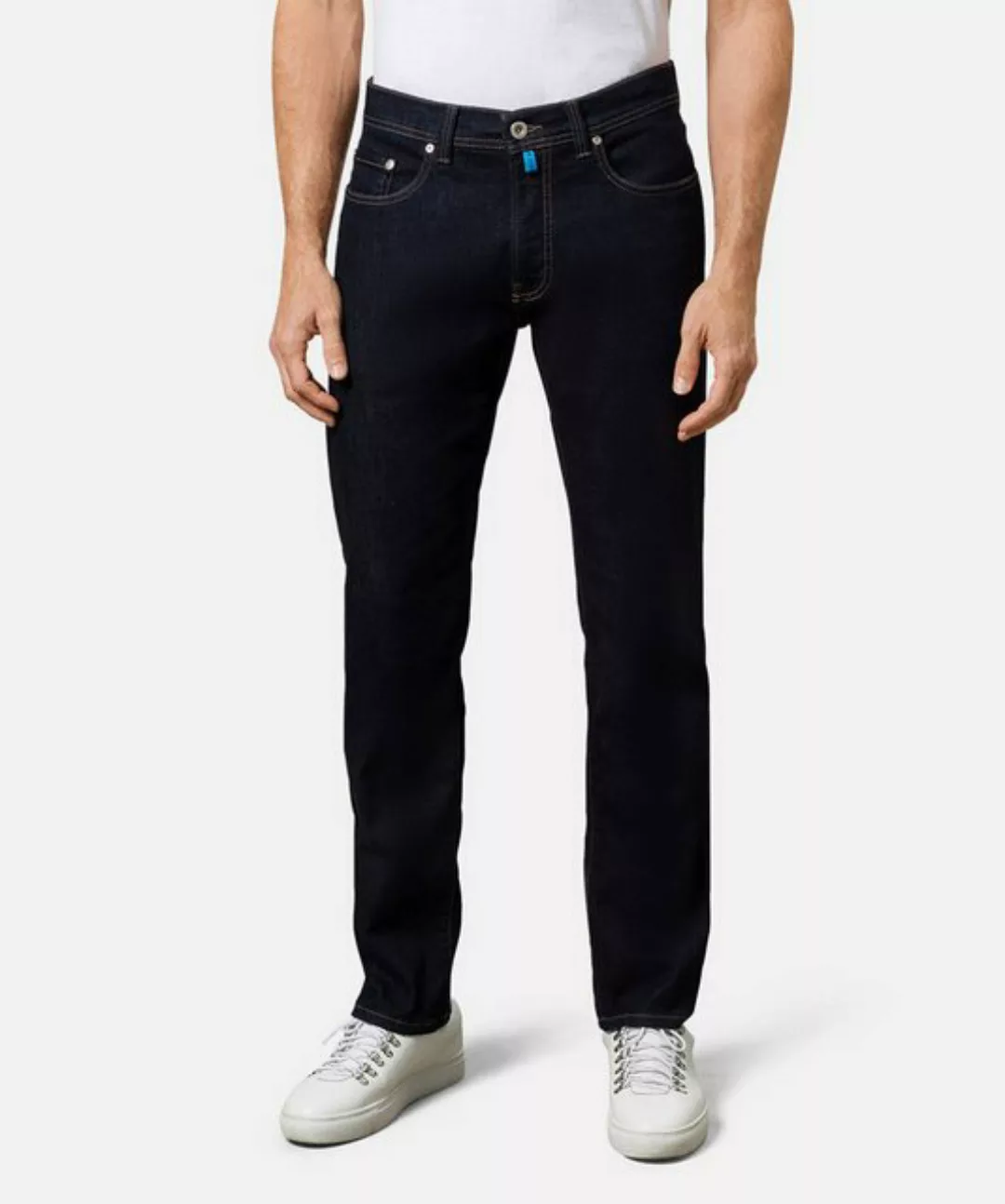 Pierre Cardin Jeans Lyon Tapered Dunkelblau - Größe W 42 - L 34 günstig online kaufen