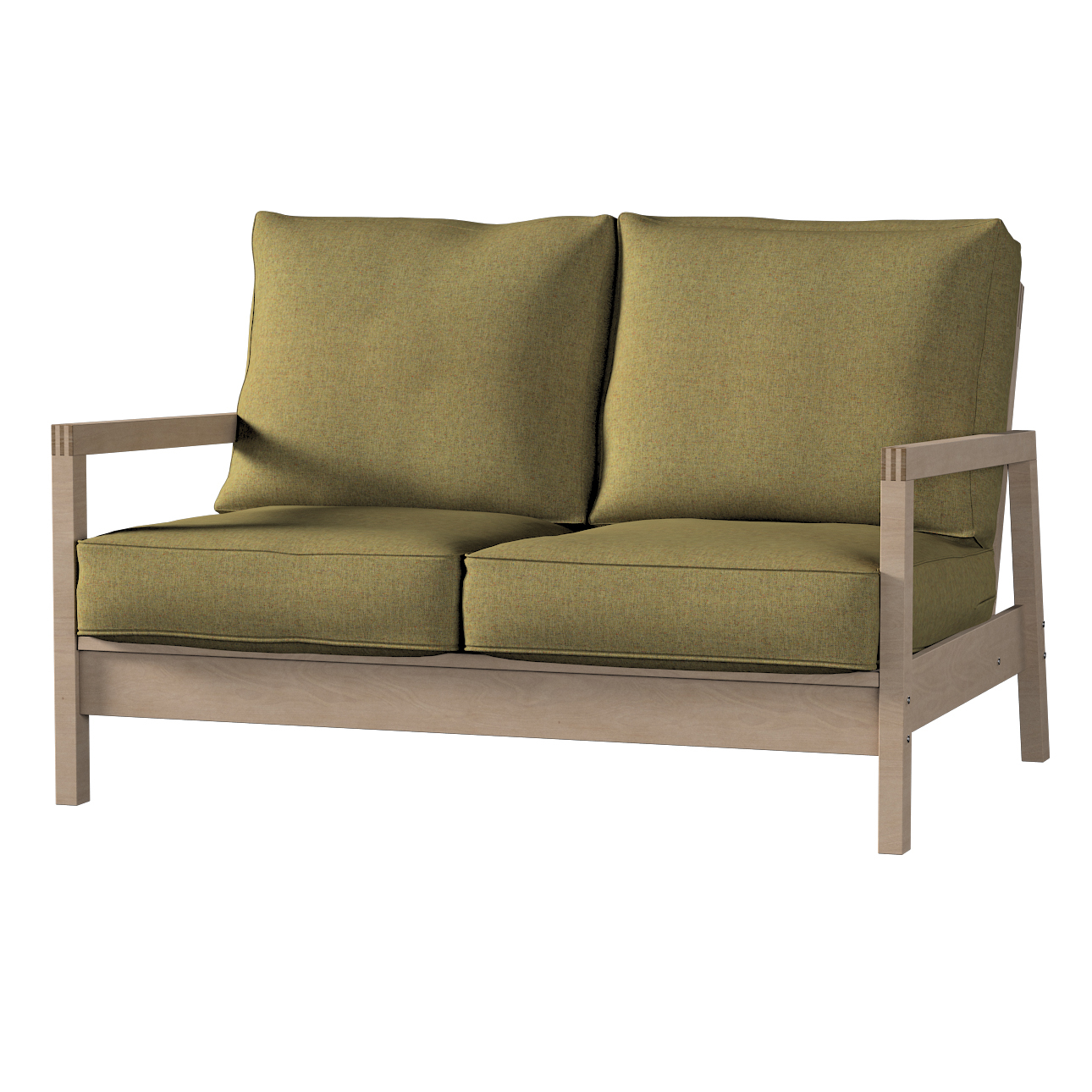 Bezug für Lillberg 2-Sitzer Sofa, olivgrün, Sofahusse, Lillberg 2-Sitzer, M günstig online kaufen