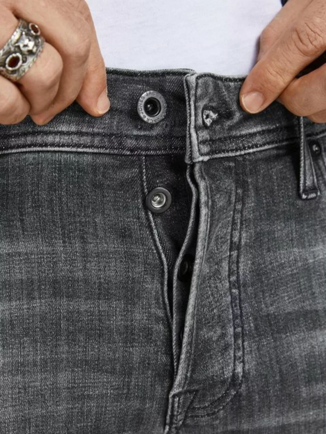 Jack & Jones Regular-fit-Jeans JJILIAM JJSEAL JOS 551 50SPS günstig online kaufen