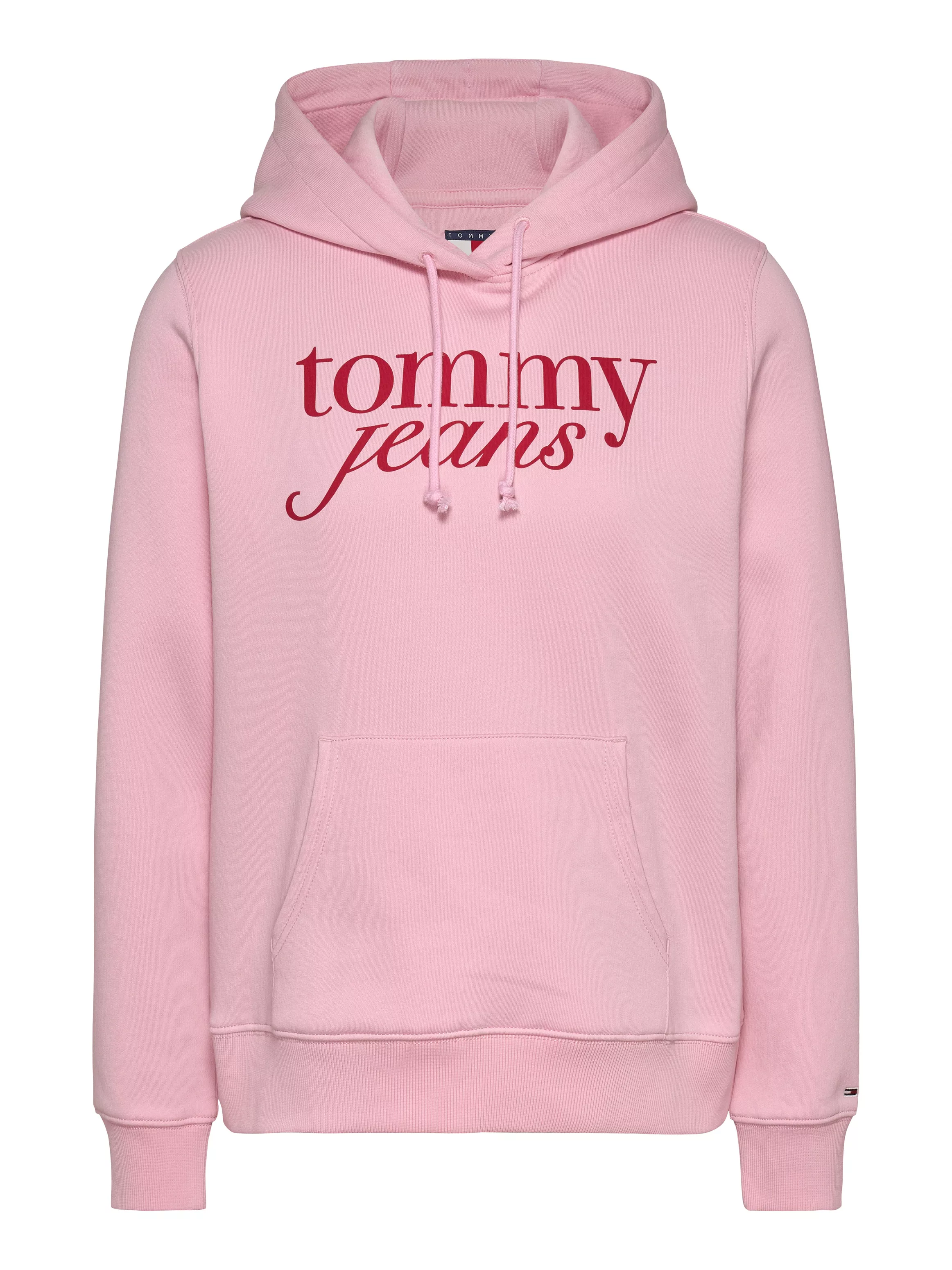 Tommy Jeans Hoodie "TJW REG ESS LOGO HOODIE EXT", mit Logodruck, Stickerei günstig online kaufen