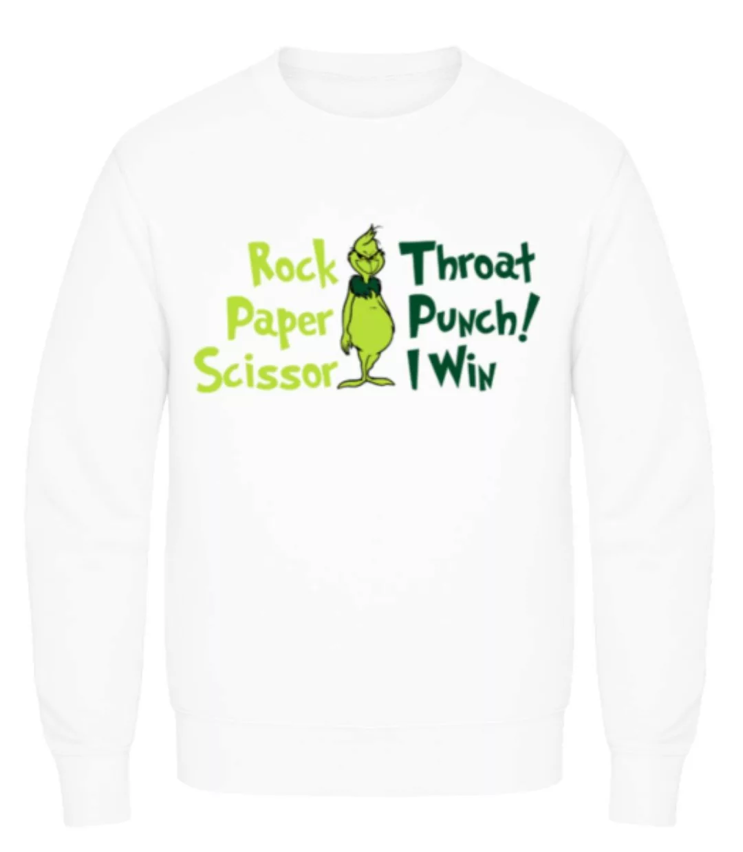 Rock, Paper, Scissor, Throat Punch! · Männer Pullover günstig online kaufen