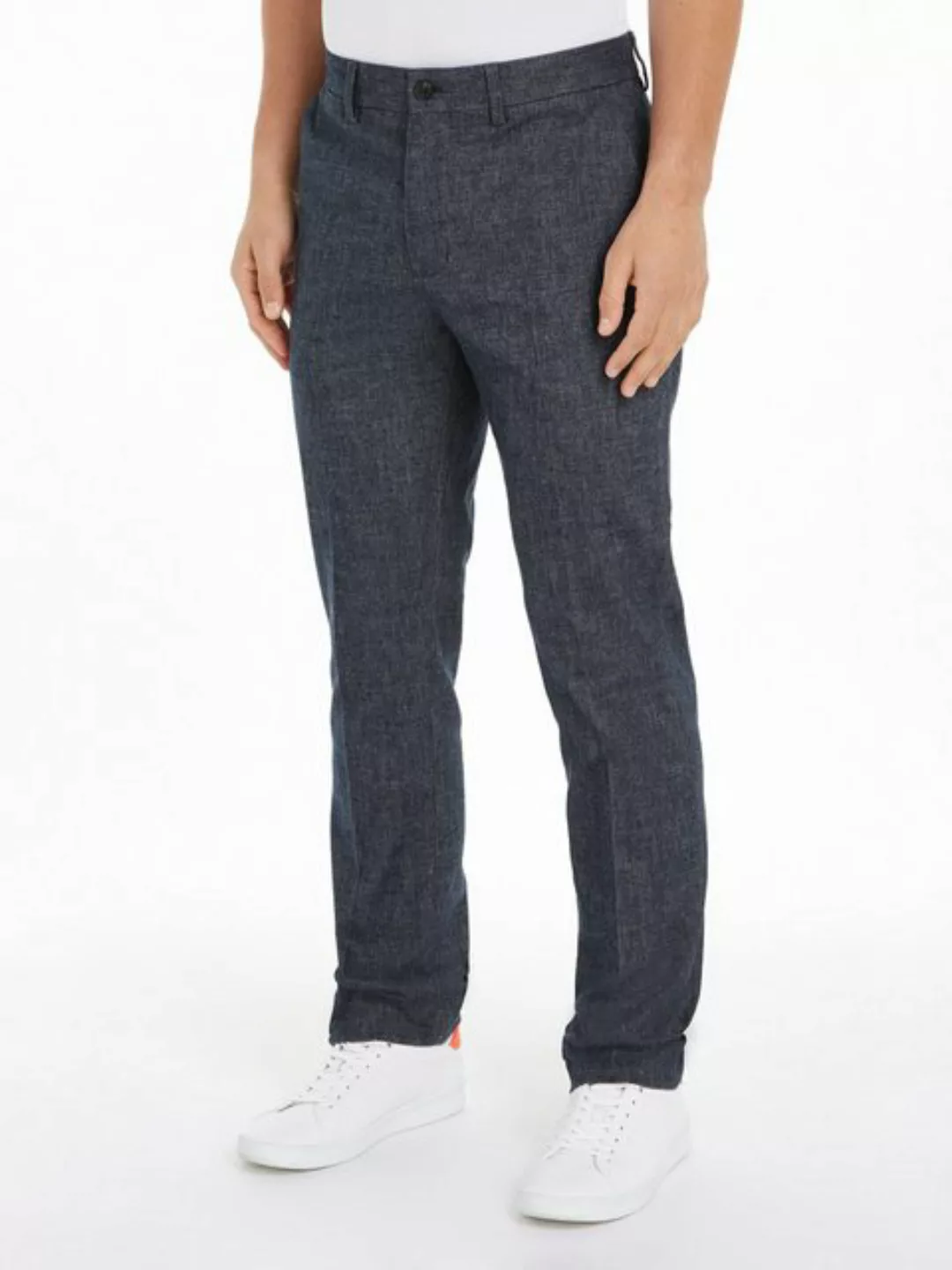 Tommy Hilfiger 5-Pocket-Hose DC DENTON BRUSHED MARL meliertes Design, mit B günstig online kaufen