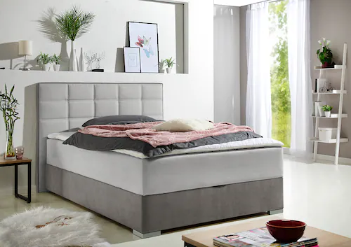 Maintal Boxspringbett, mit Bettkasten und Topper günstig online kaufen