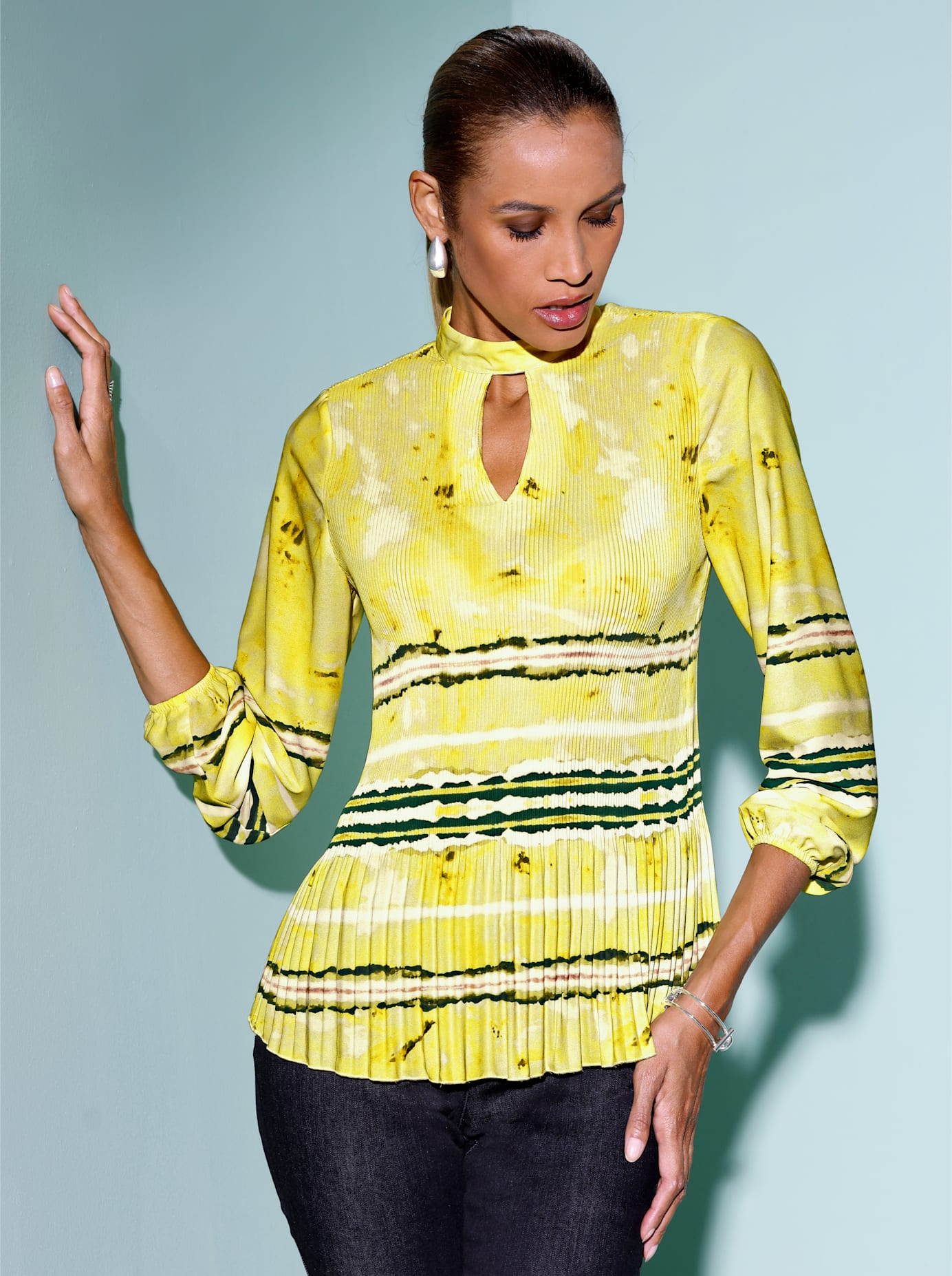 creation L Plisseebluse günstig online kaufen
