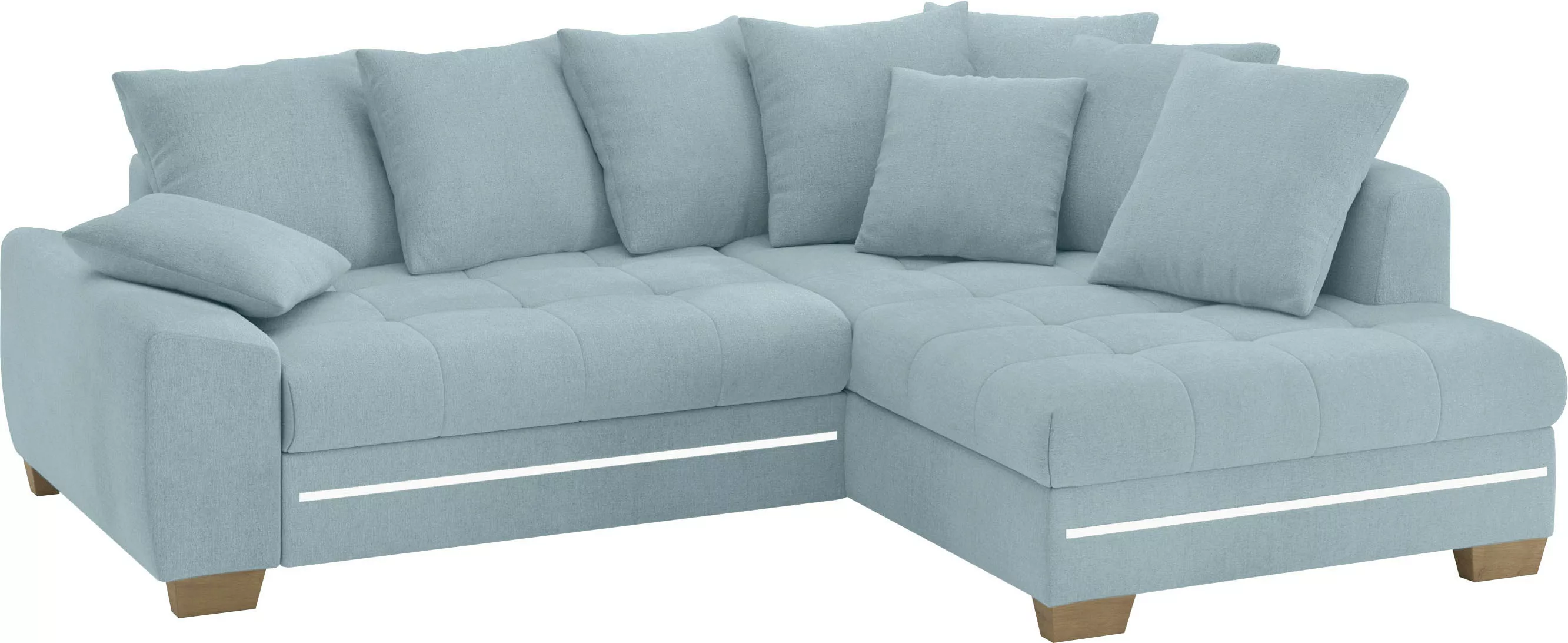Mr. Couch Ecksofa "Nikita II, L-Form", mit Kaltschaum, RGB-LED Beleuchtung, günstig online kaufen