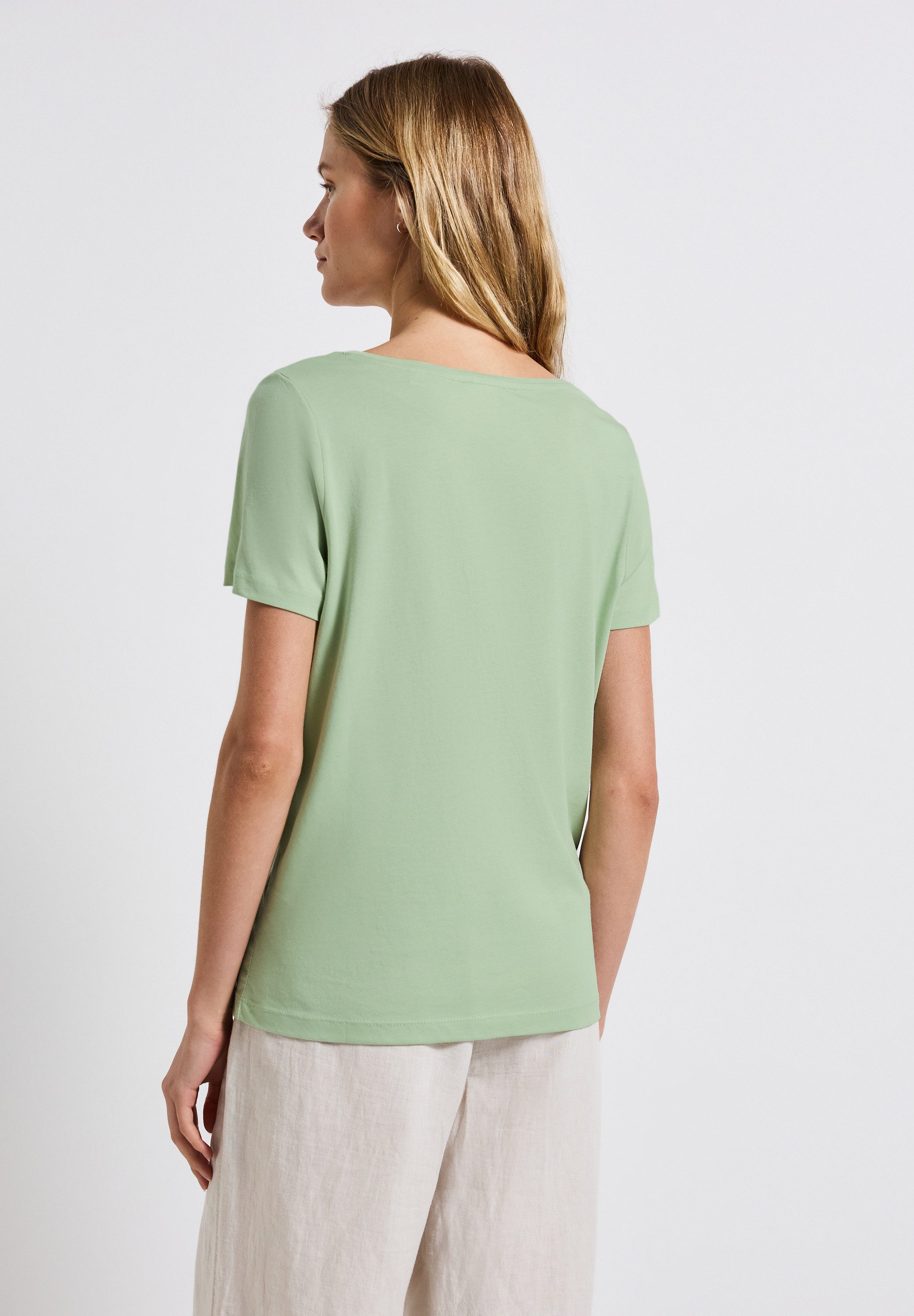 STREET ONE T-Shirt, im soften Baumwoll-Mix günstig online kaufen