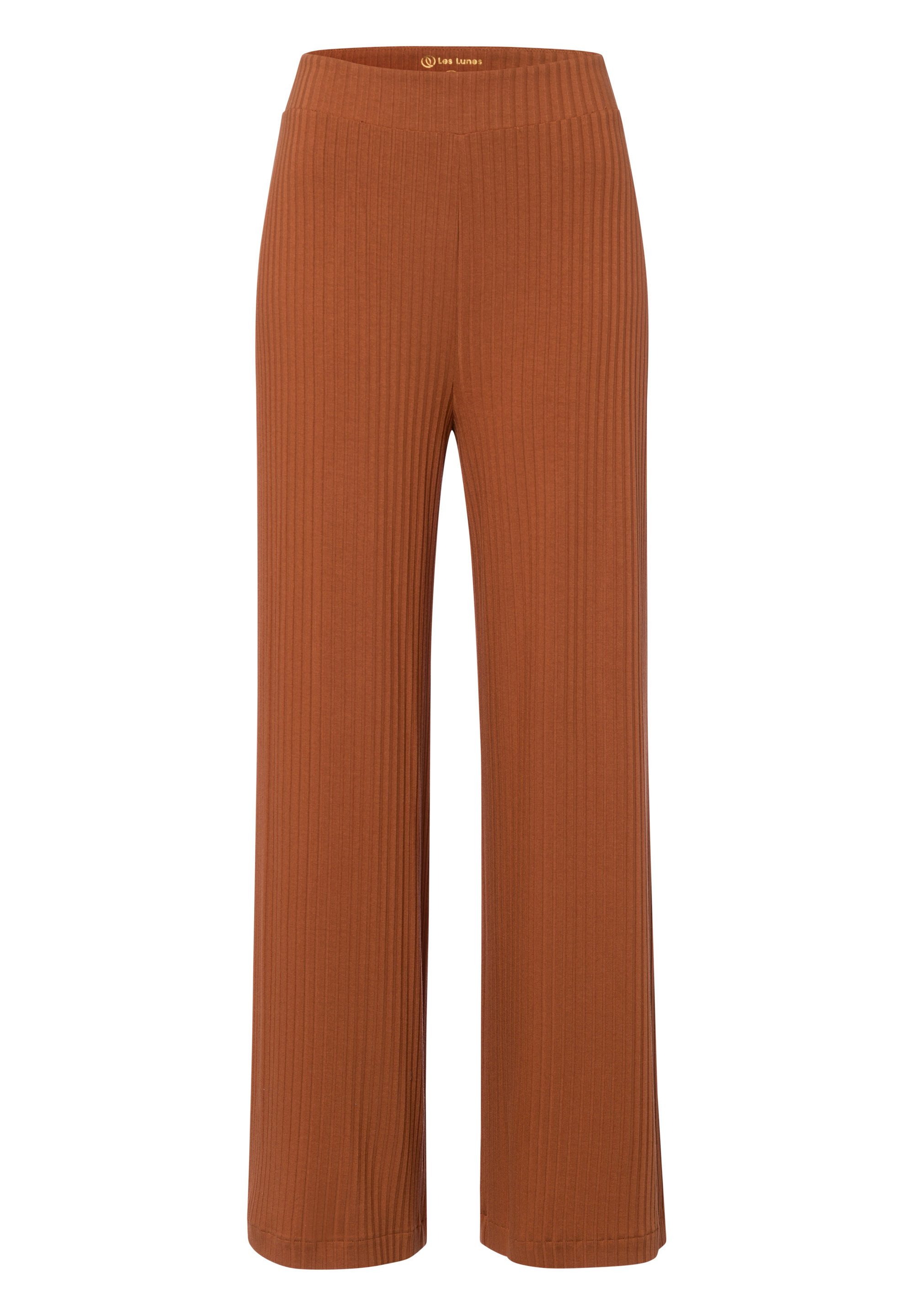 Les Lunes Stoffhose MICHELLE Rib Wide günstig online kaufen