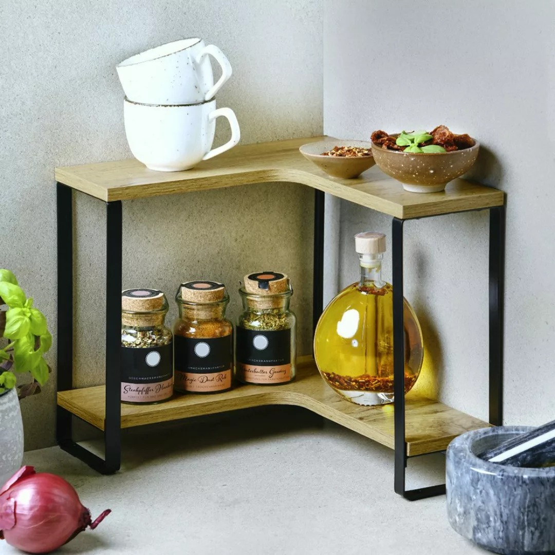 KESPER® Eckregal Küchenregal Küchen Eck-Regal 2 günstig online kaufen