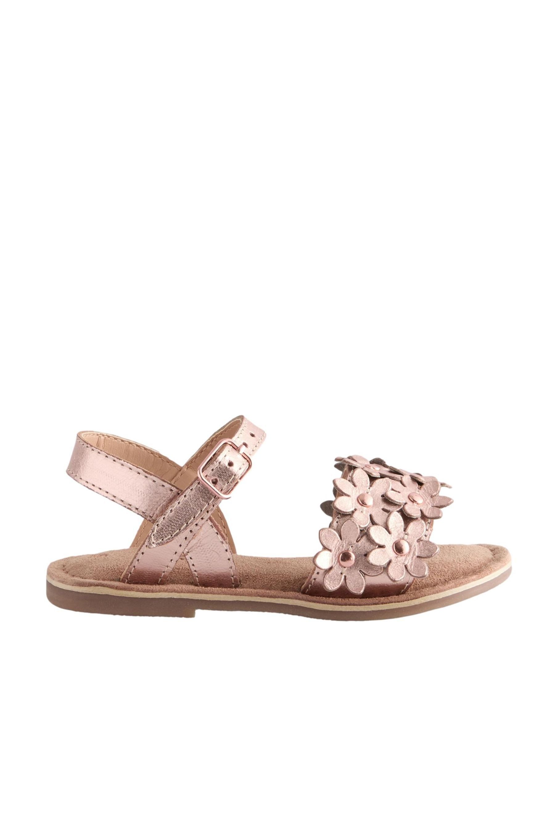 Next Ledersandalen mit Blütenschmuck Sandale (1-tlg) günstig online kaufen