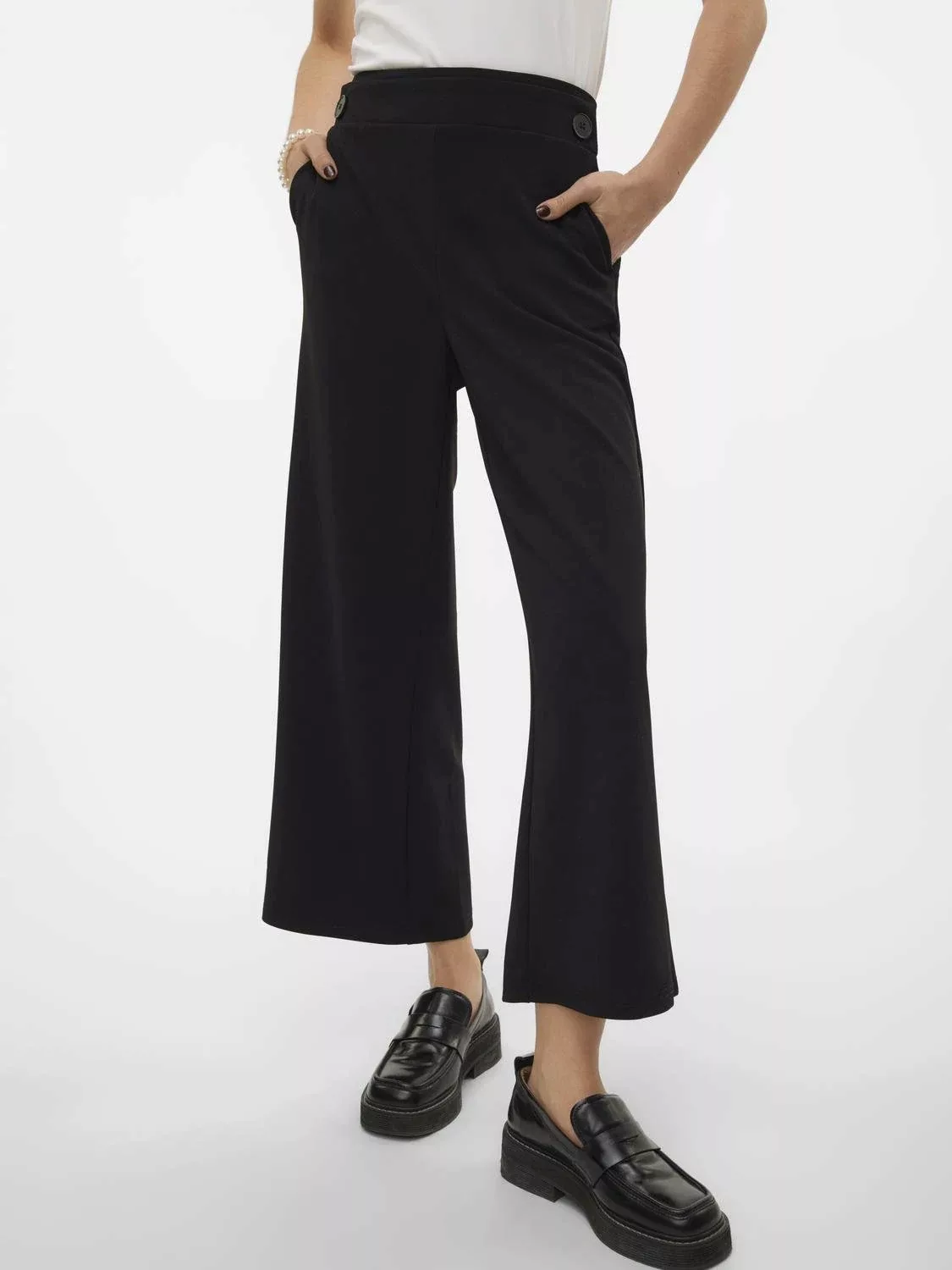 Vero Moda 7/8-Hose VMLIVA HW WIDE 7/8 PANT NOOS günstig online kaufen