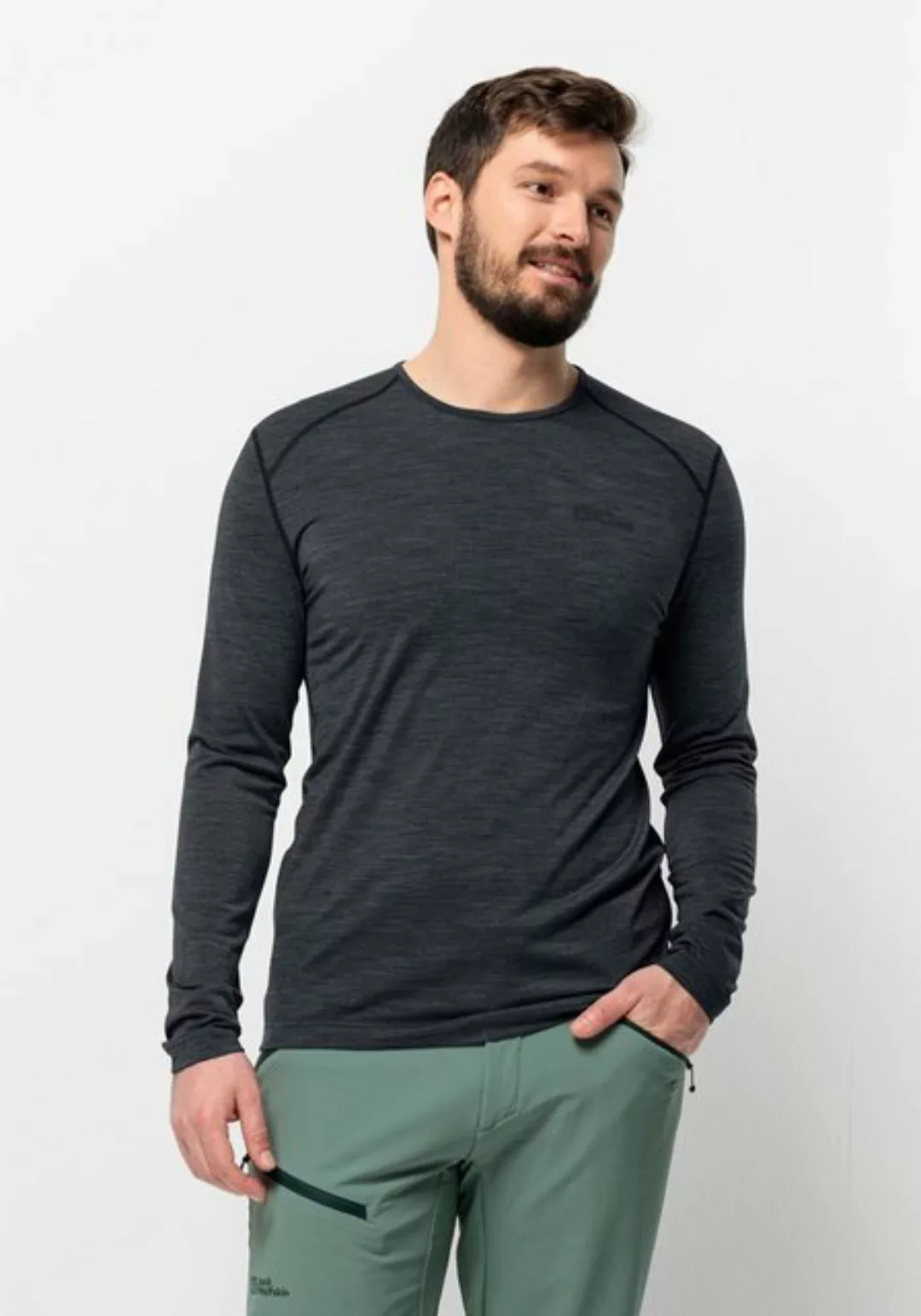 Jack Wolfskin Langarmshirt "KAMMWEG L/S M" günstig online kaufen