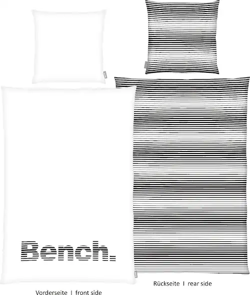 Bench. Wendebettwäsche »Bench«, mit Schriftzug günstig online kaufen