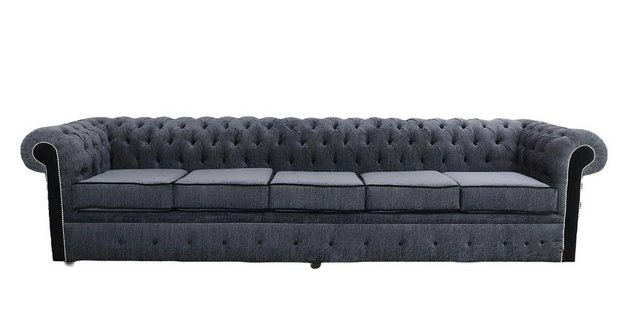 Xlmoebel Sofa Klassisches Luxus-Barock-Rokoko-Sofa Chesterfield mit 5 Sitzp günstig online kaufen