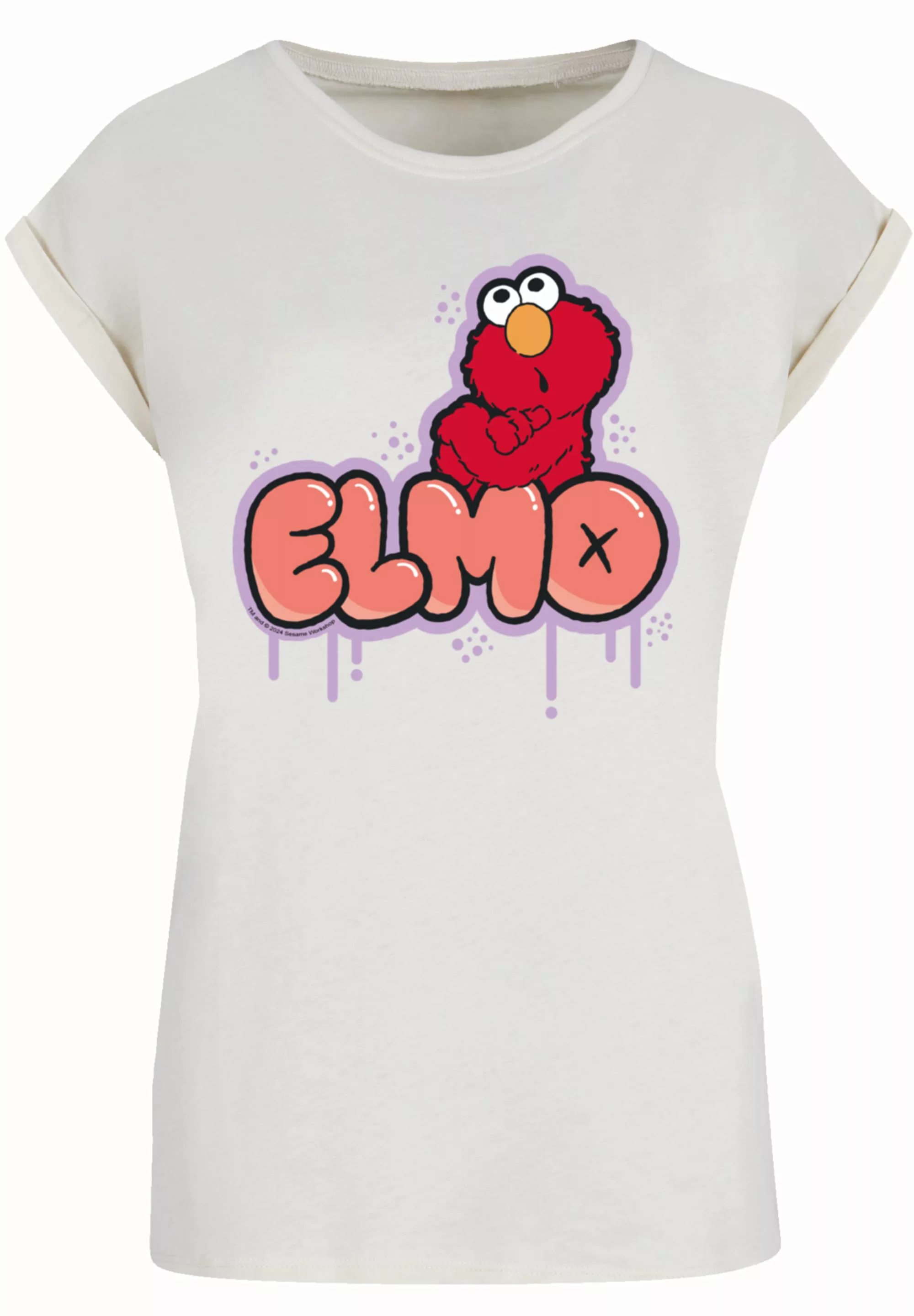 F4NT4STIC T-Shirt "Sesamstraße Elmo NO", Premium Qualität, Weihnachts-Kolle günstig online kaufen