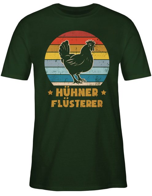 Shirtracer T-Shirt Hühner Flüsterer Vintage Sprüche Statement mit Spruch günstig online kaufen