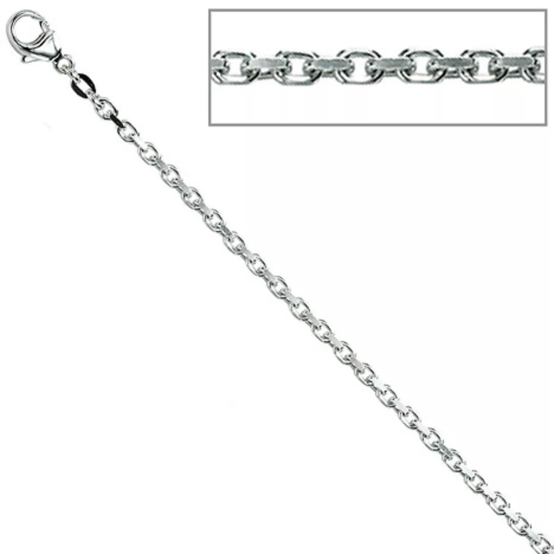 SIGO Ankerkette 925 Silber 2 mm 42 cm Halskette Kette Silberkette Karabiner günstig online kaufen
