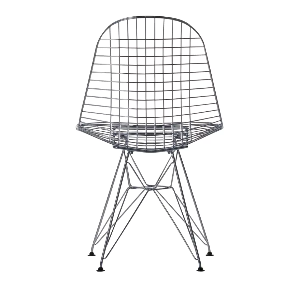 Vitra - Wire Chair DKR Stuhl - chrom/verchromt/Eiffelturmgestell/BxHxT 49x8 günstig online kaufen