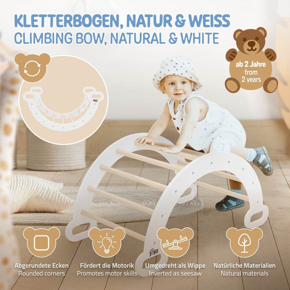 Joyz Klettergerüst Indoor Holz Spielplatz Motorik günstig online kaufen