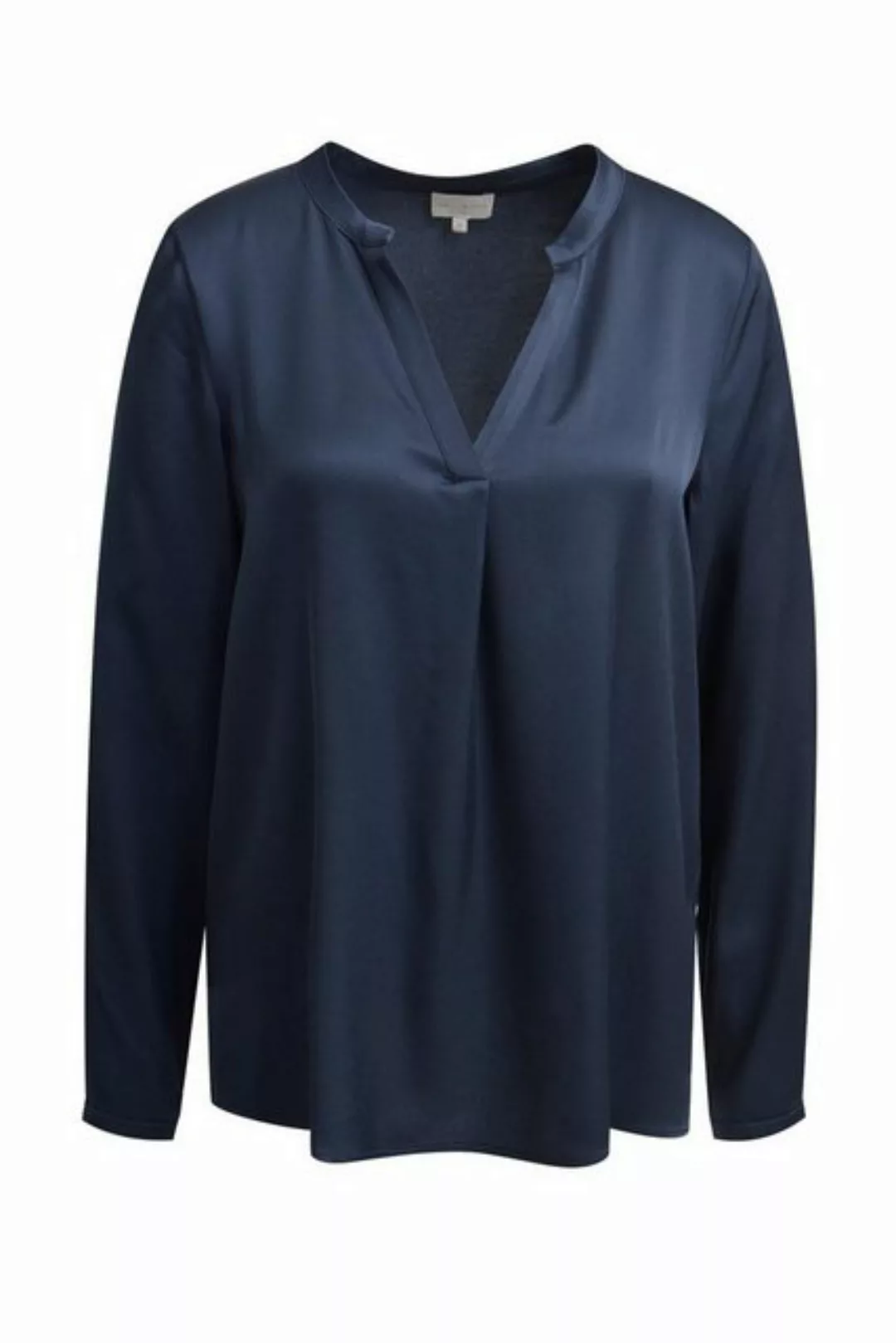 Milano Italy Blusentop V-NECK BLOUSE, PLEAT AT CF AND 1/1 günstig online kaufen