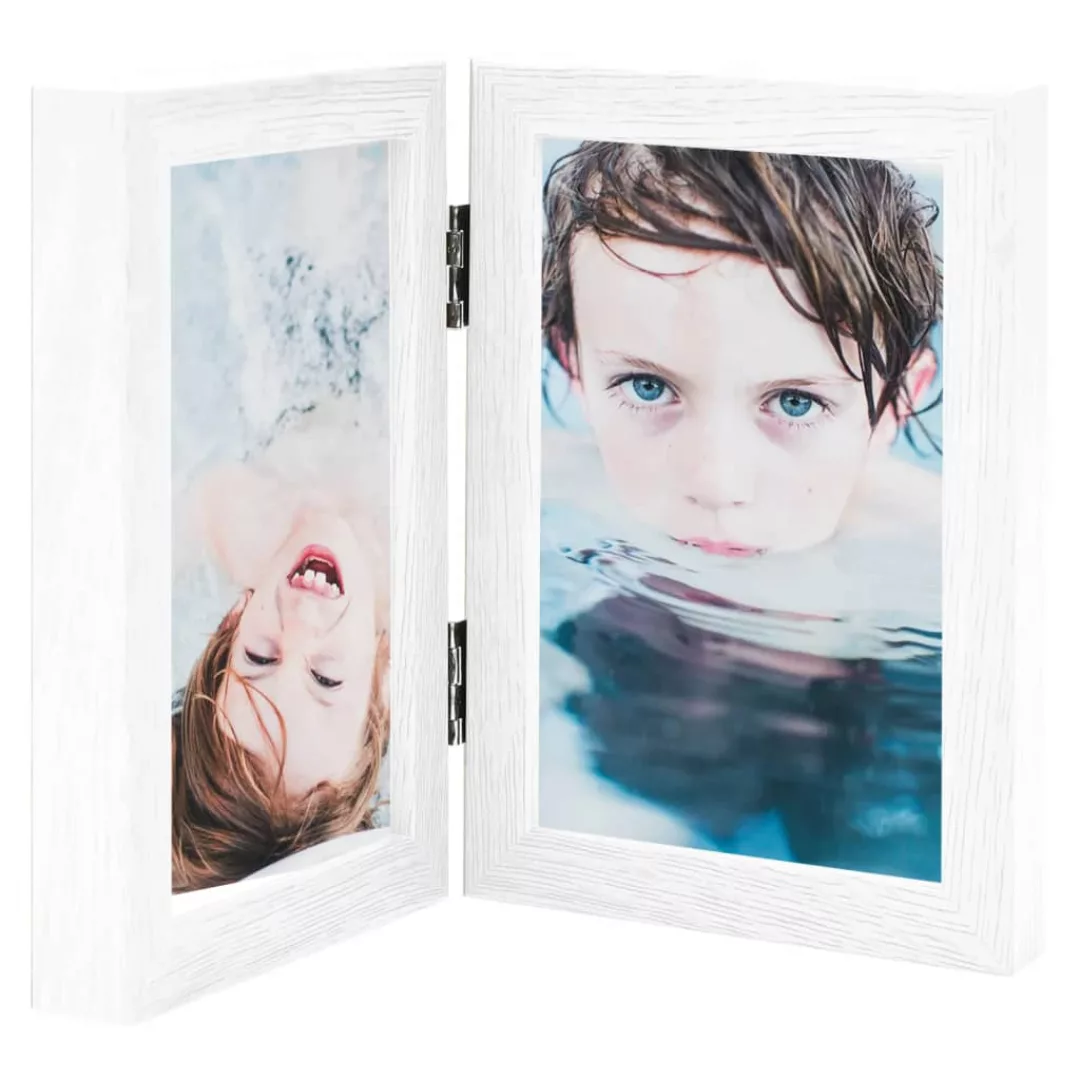 Zweifach-bilderrahmen Collage Weiß 2x(21x29,7 Cm) günstig online kaufen