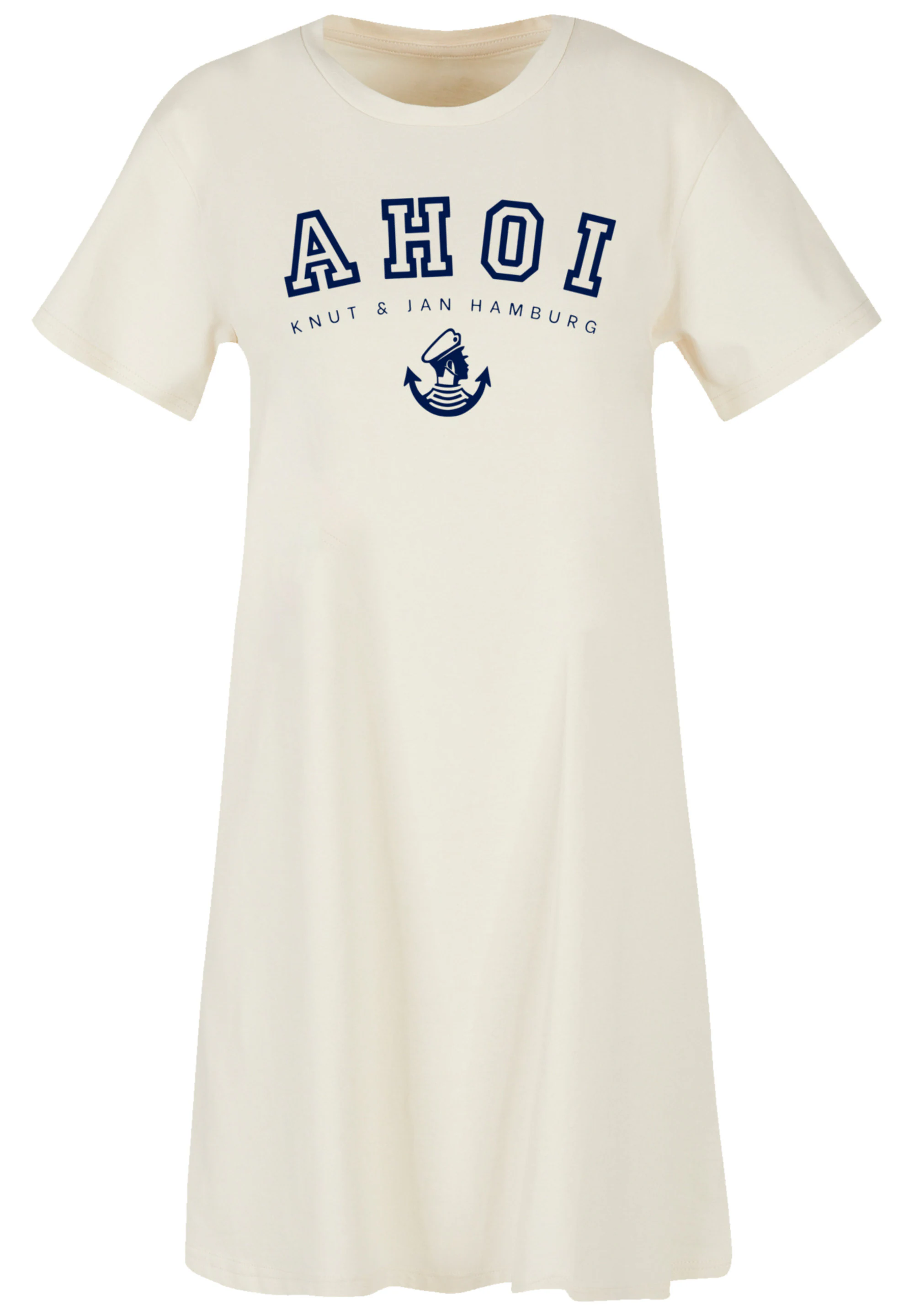 F4NT4STIC Shirtkleid "Ahoi Knut & Jan Hamburg", Print günstig online kaufen