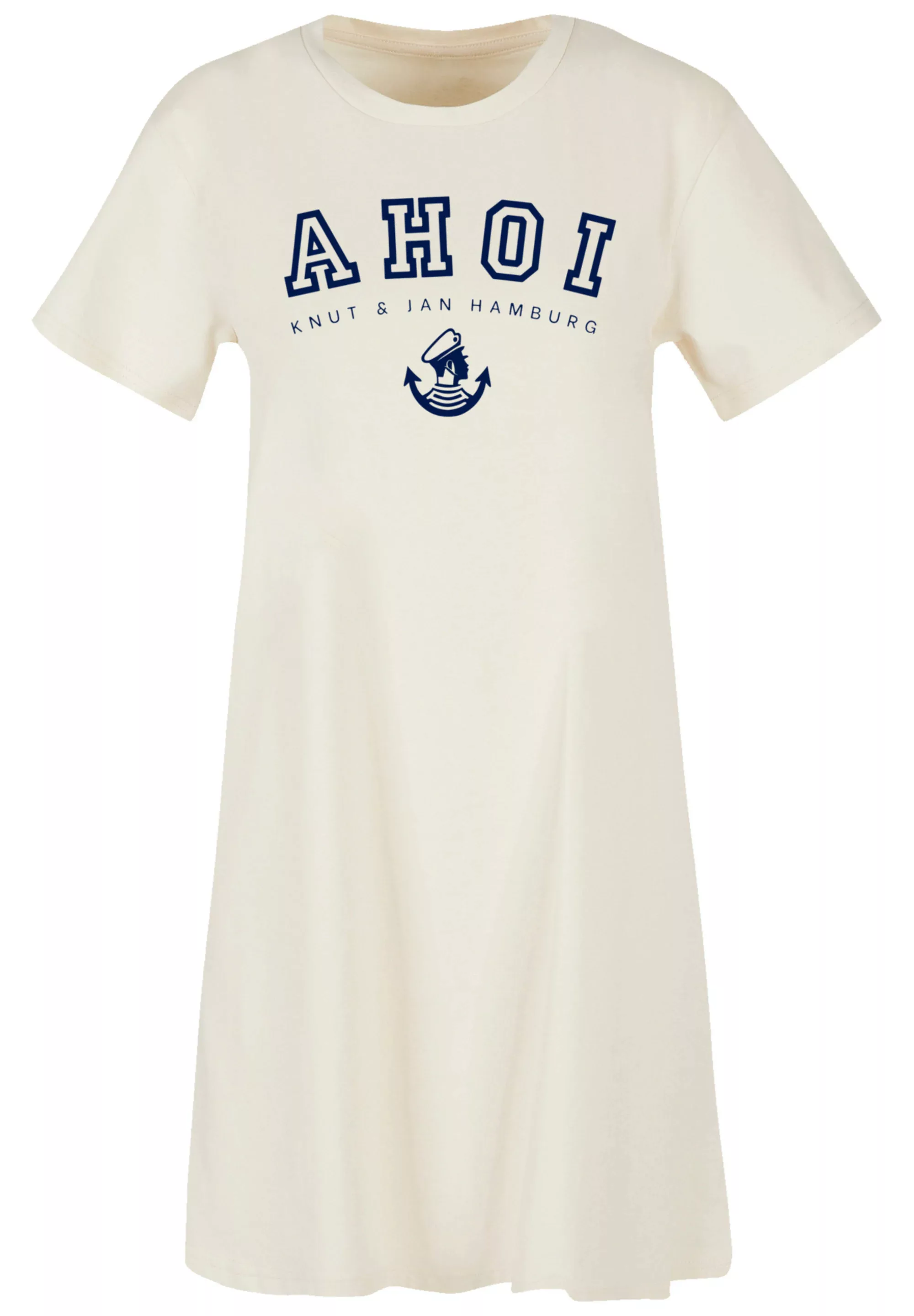 F4NT4STIC Shirtkleid "Ahoi Knut & Jan Hamburg", Print günstig online kaufen