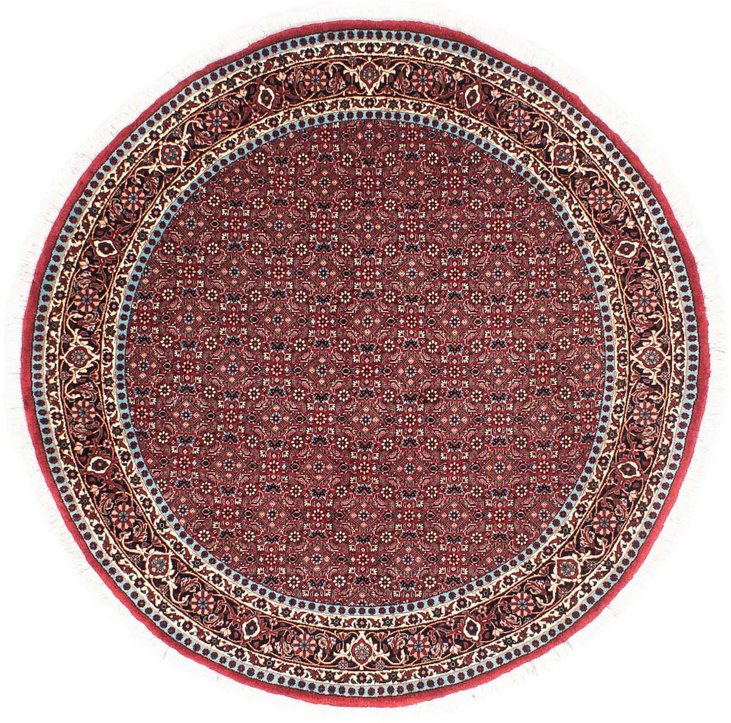 morgenland Orientteppich »Perser - Bidjar rund - 155 x 155 cm - dunkelrot«, günstig online kaufen