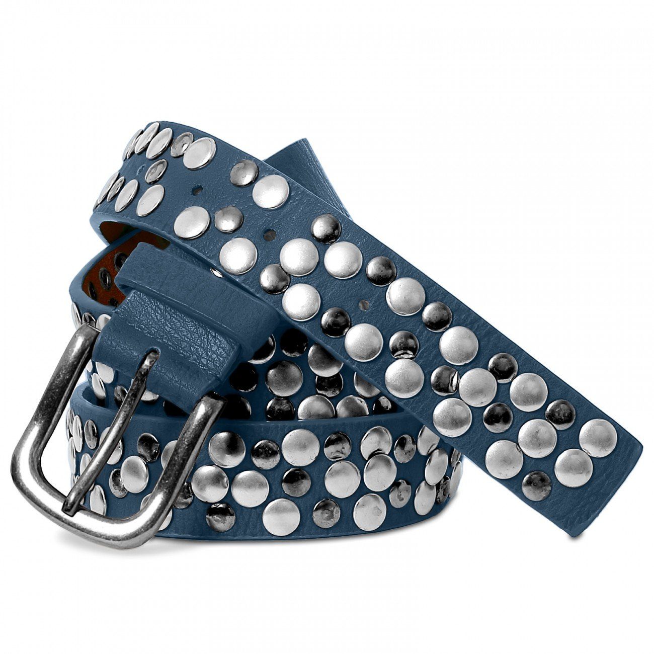 Caspar Nietengürtel GU224 schmaler Damen Vintage günstig online kaufen
