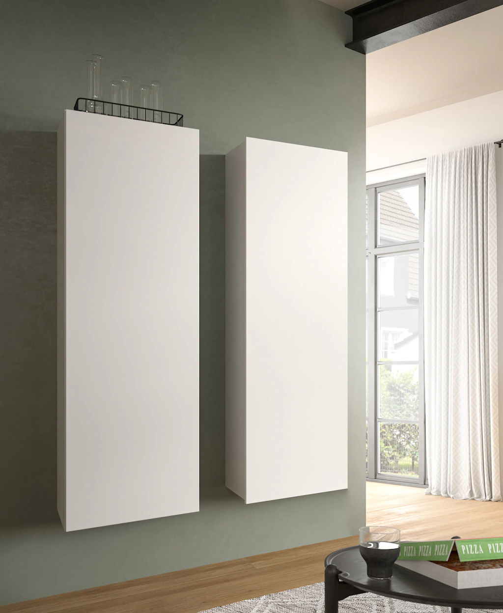 INOSIGN Mehrzweckschrank "Trinity, 2er Set, Höhe 110cm, hängend, grifflos/F günstig online kaufen